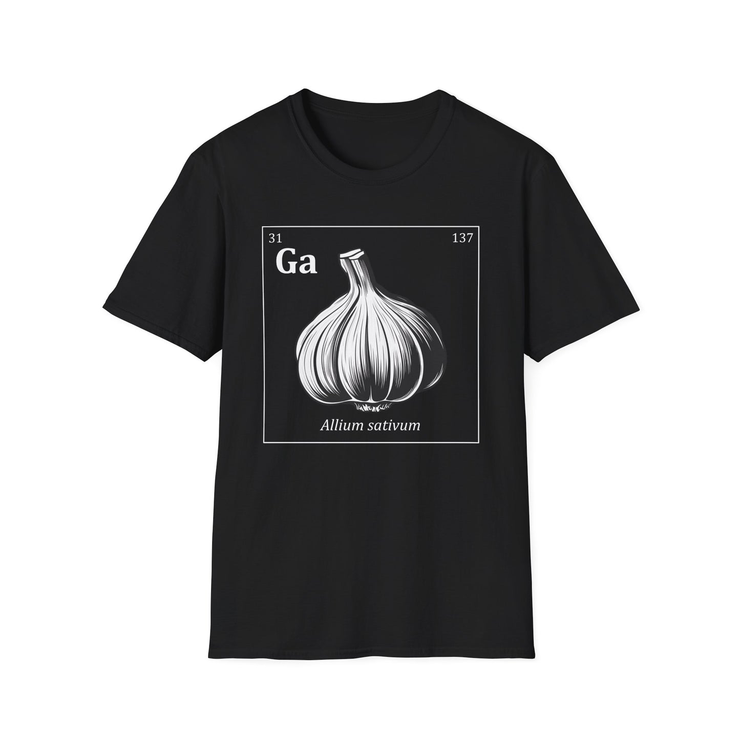 Periodic Table of Vegetables - Garlic T-Shirt