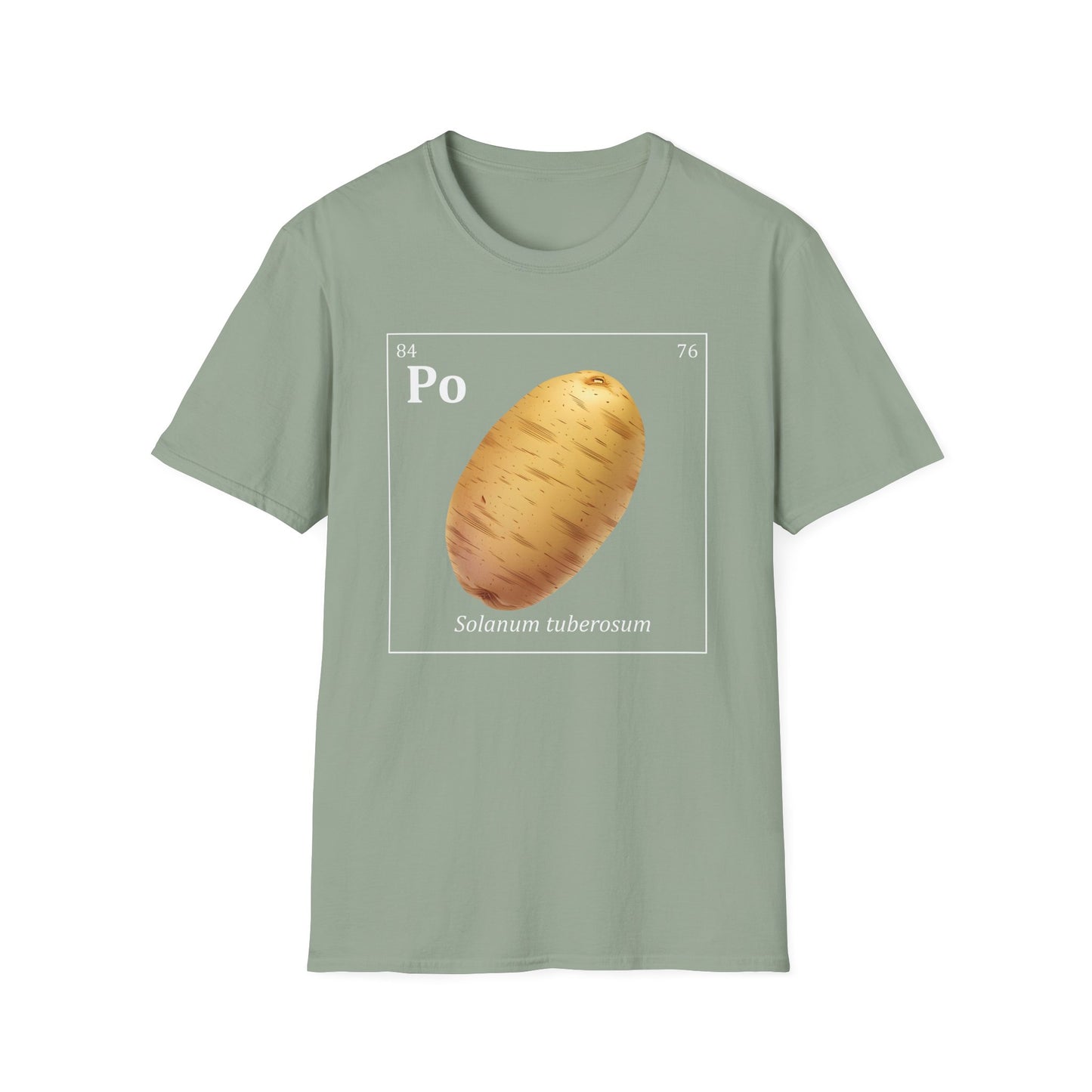 Periodic Table of Vegetables - Potato T-Shirt