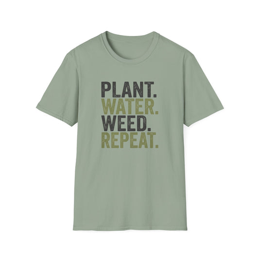 Plant Water Weed Repeat T-Shirt