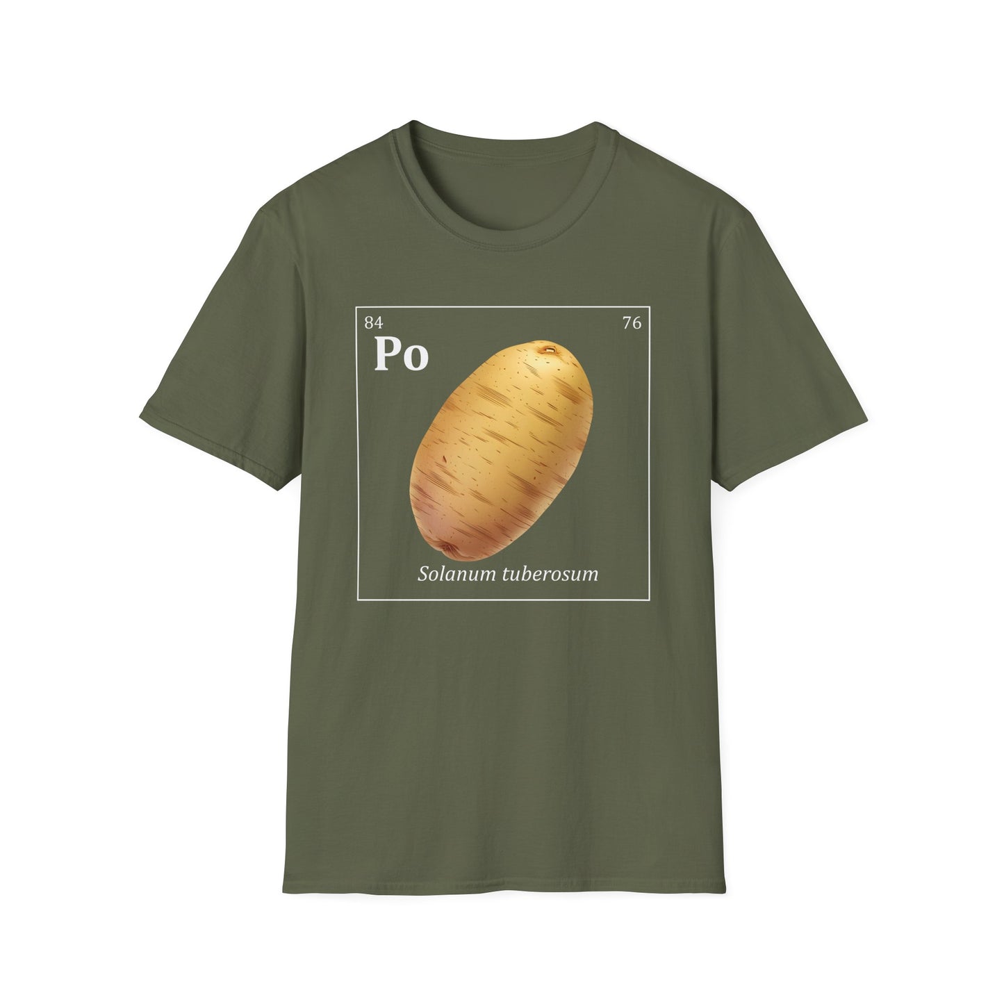 Periodic Table of Vegetables - Potato T-Shirt