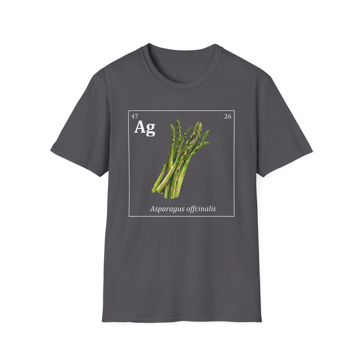 Periodic Table of Vegetables - Asparagus T-Shirt