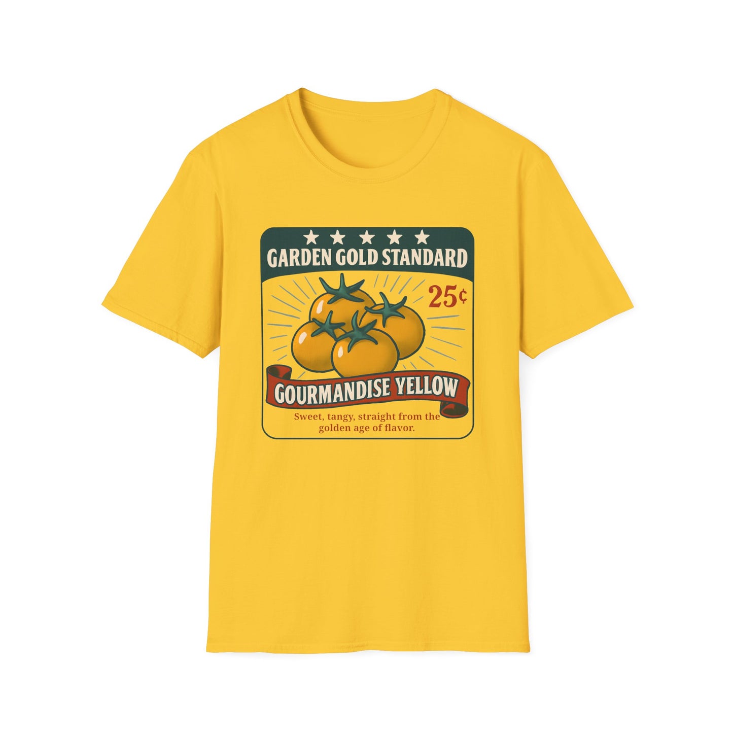 Gourmandise Yellow Tomato Gold Standard T-Shirt