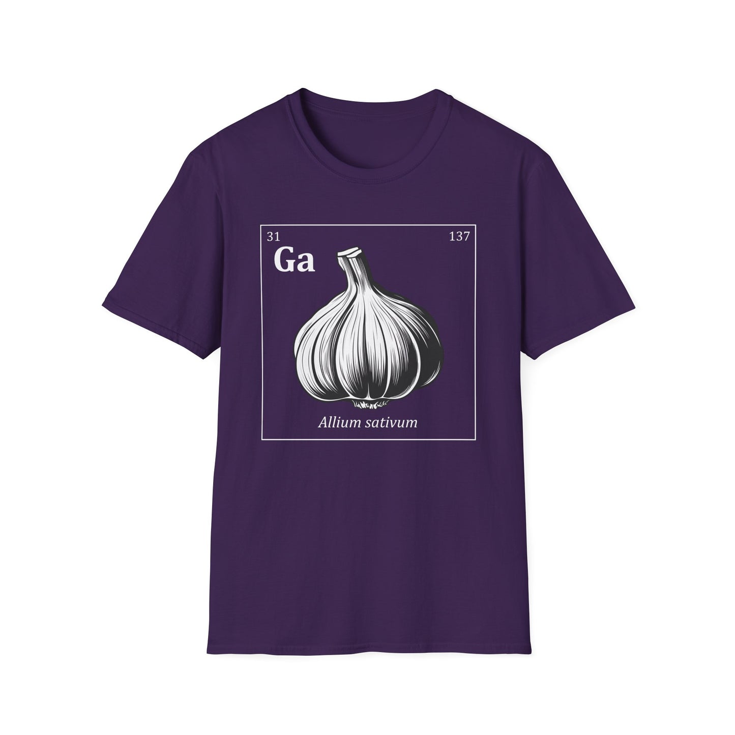 Periodic Table of Vegetables - Garlic T-Shirt