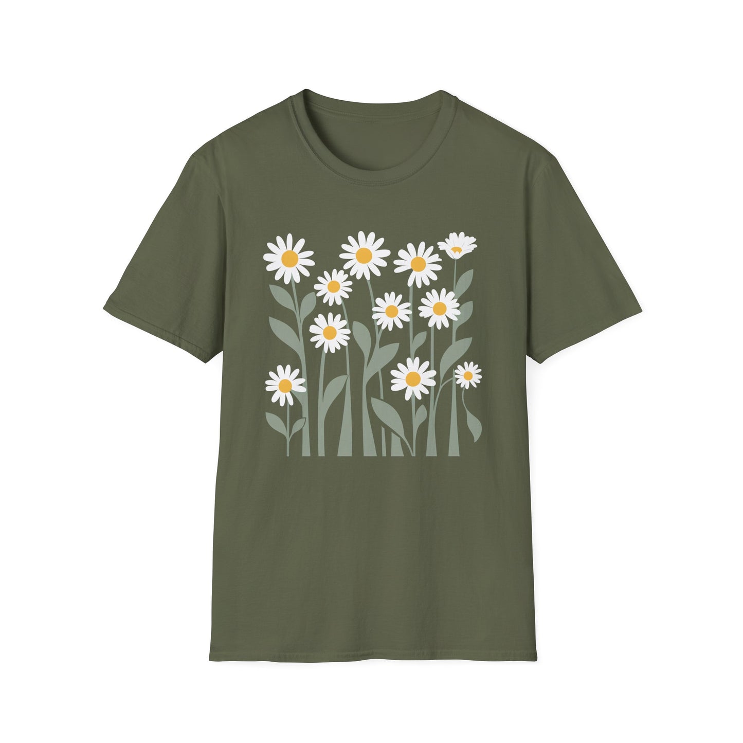 Abstract Daisies T-Shirt
