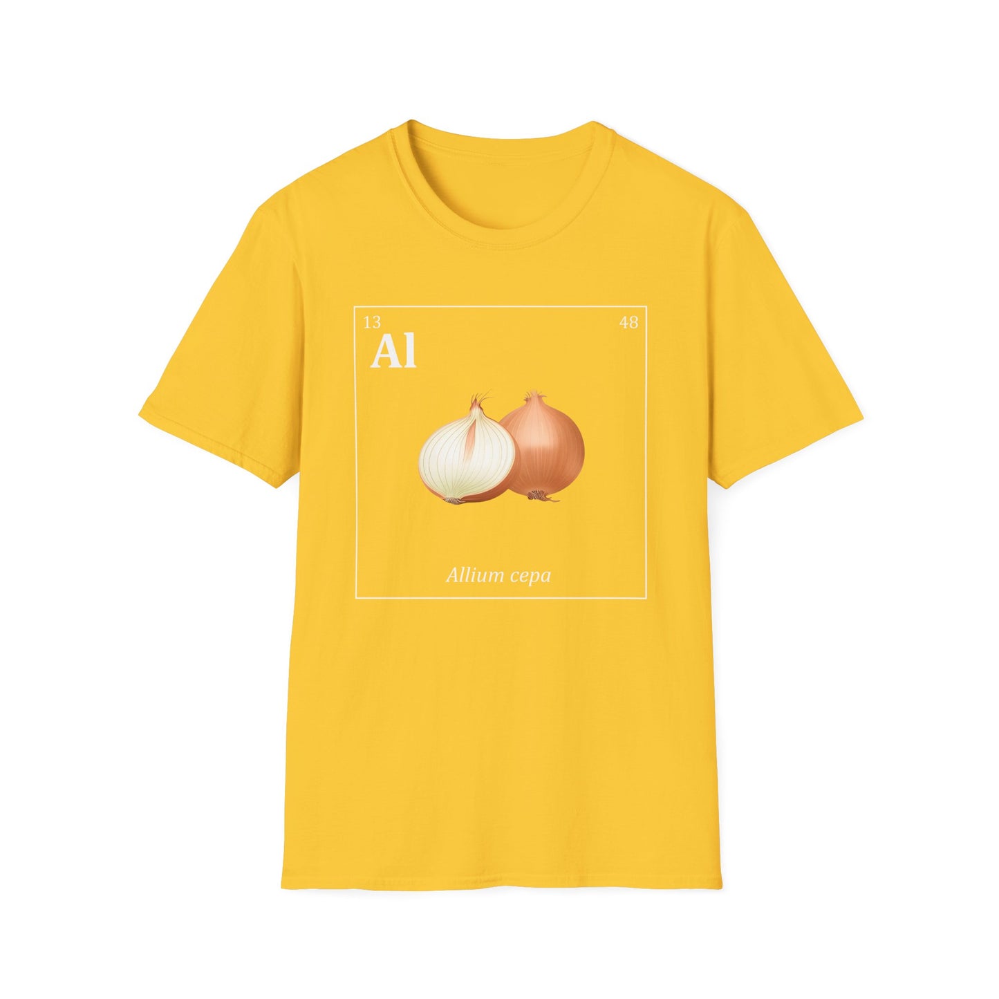 Periodic Table of Vegetables - Onion T-Shirt