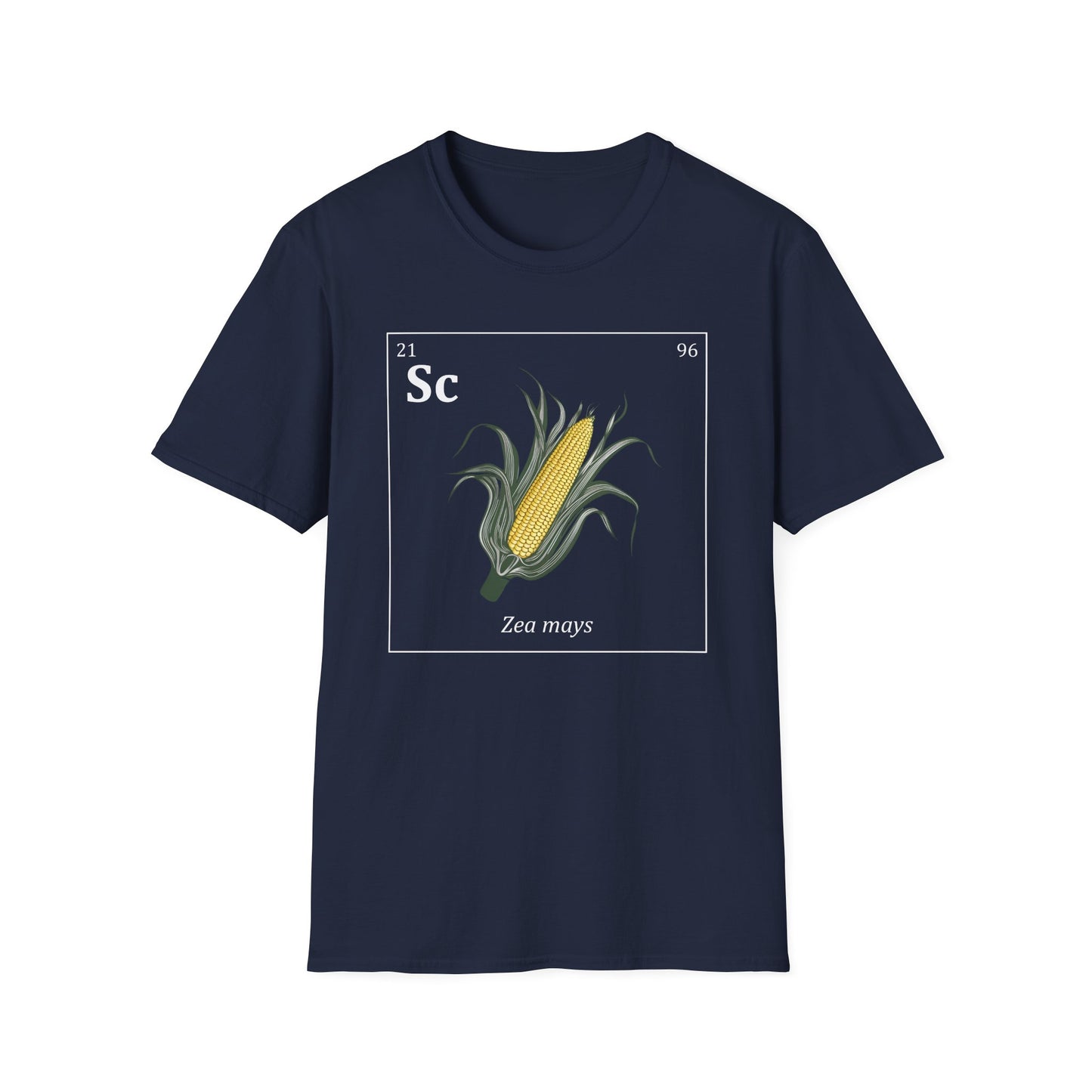 Periodic Table of Vegetables - Sweet Corn T-Shirt