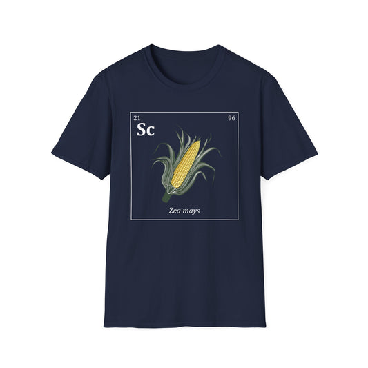 Periodic Table of Vegetables - Sweet Corn T-Shirt