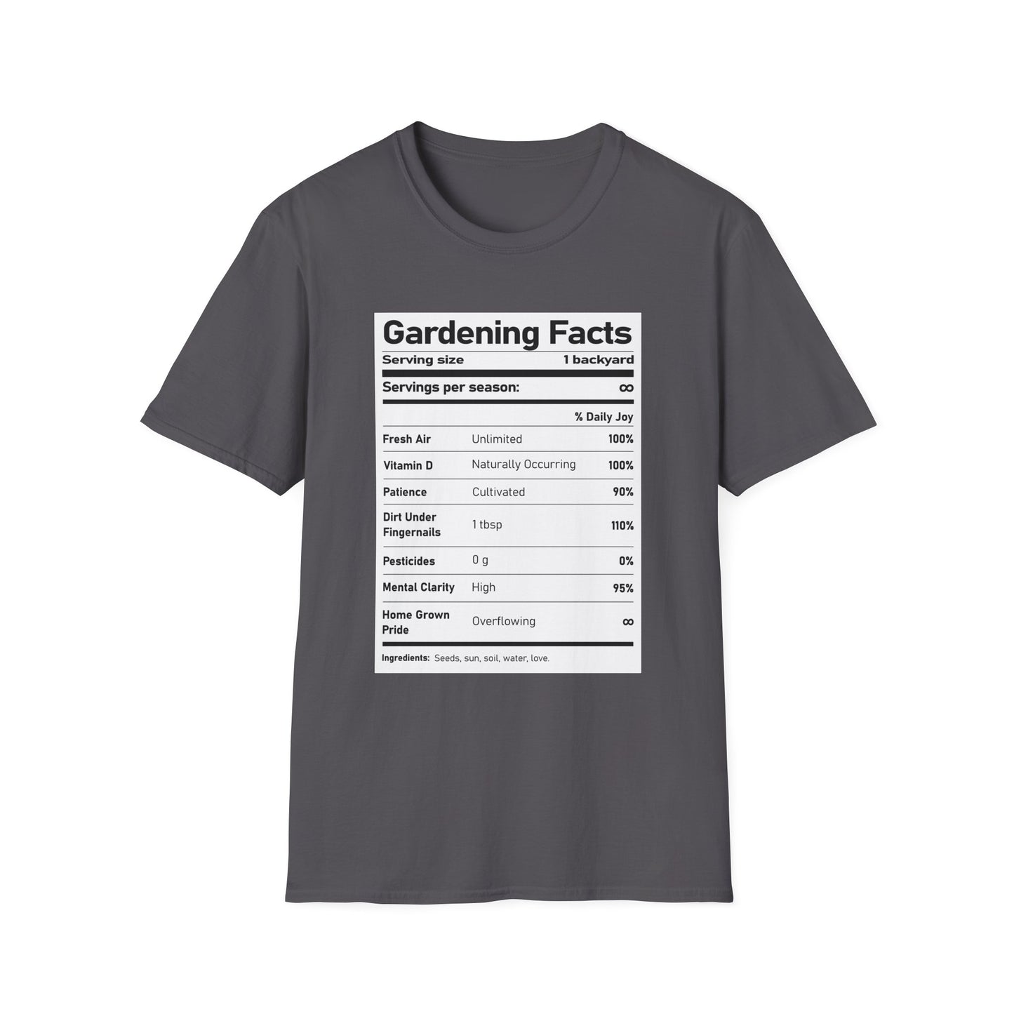 Gardening Facts T-Shirt