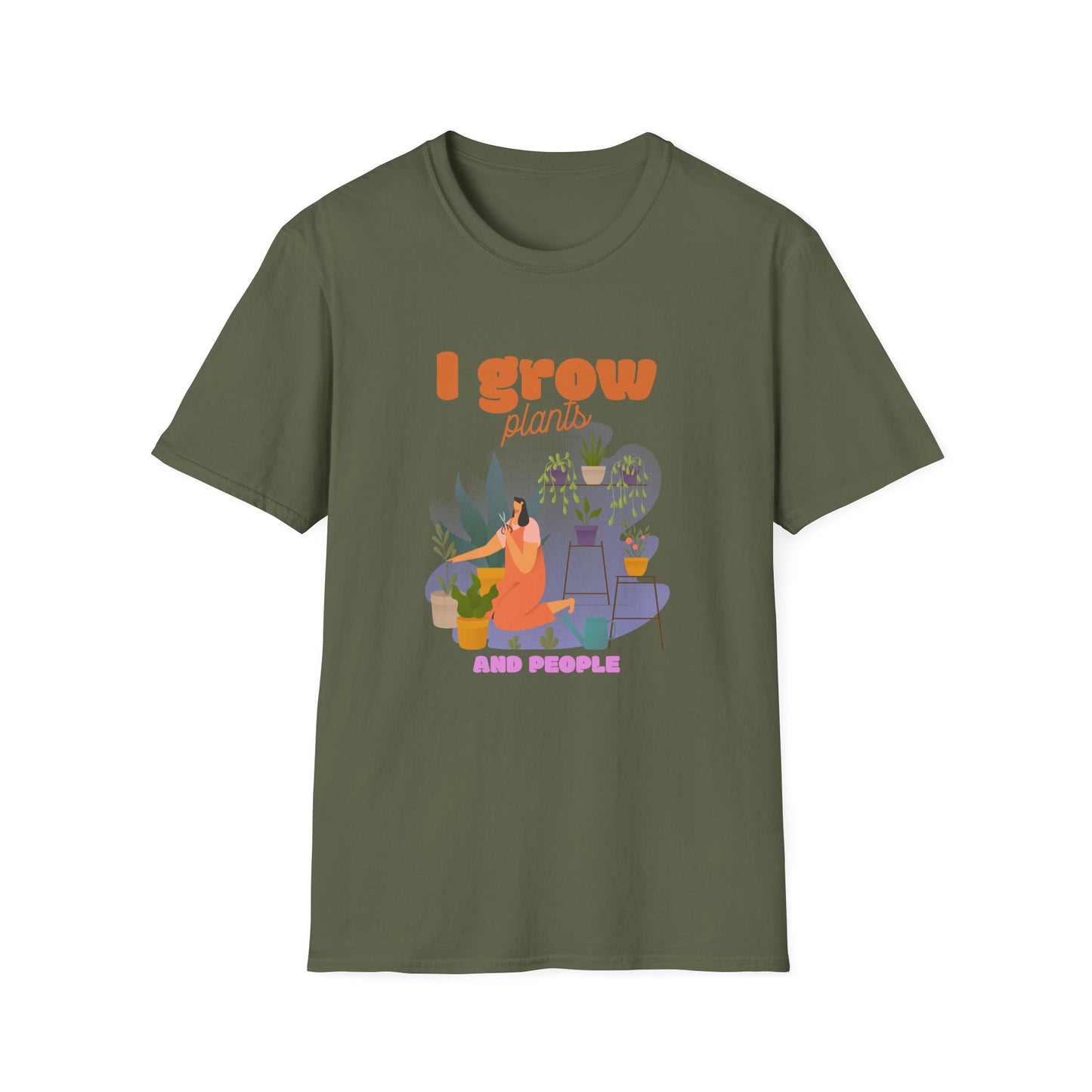 I Grow Plants and People T-Shirt