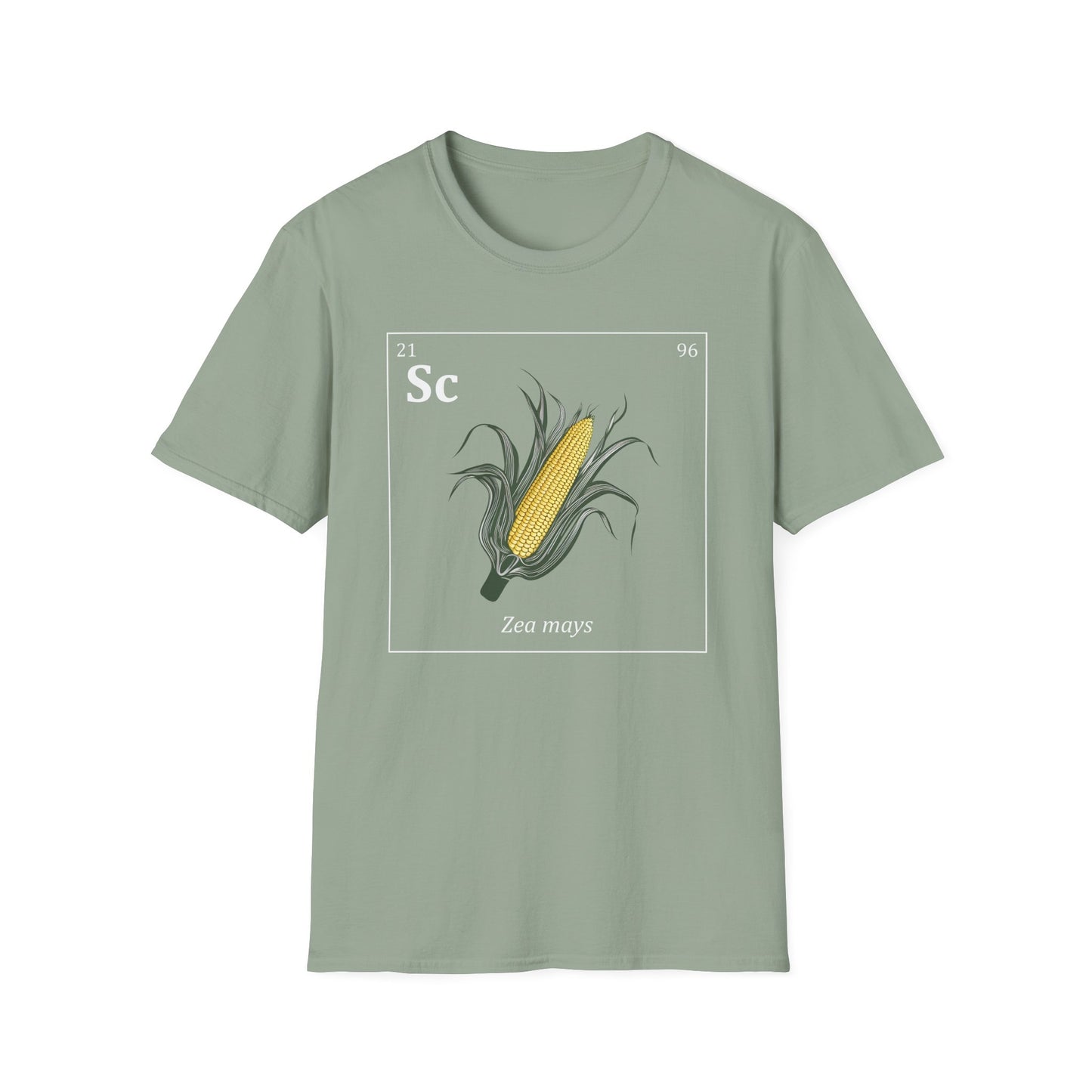 Periodic Table of Vegetables - Sweet Corn T-Shirt