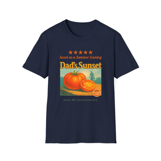 Dad's Sunset Tomato Review 2 T-Shirt