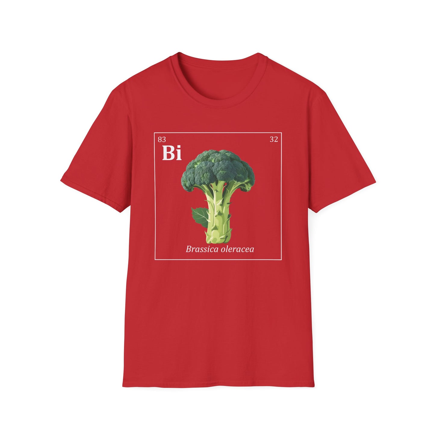 Periodic Table of Vegetables - Broccoli T-Shirt