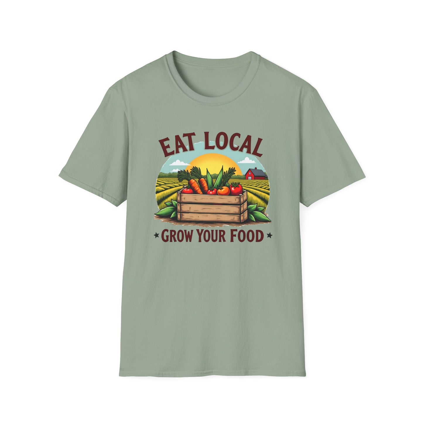 Eat Local Grow Your Food 2 T-Shirt