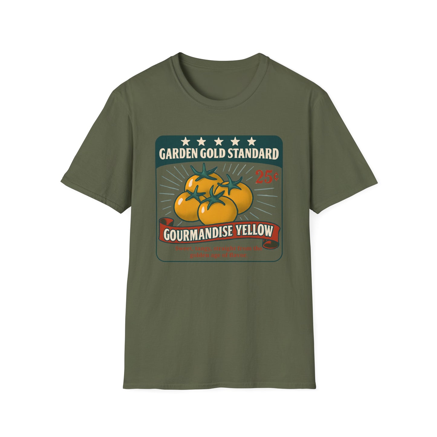 Gourmandise Yellow Tomato Gold Standard T-Shirt