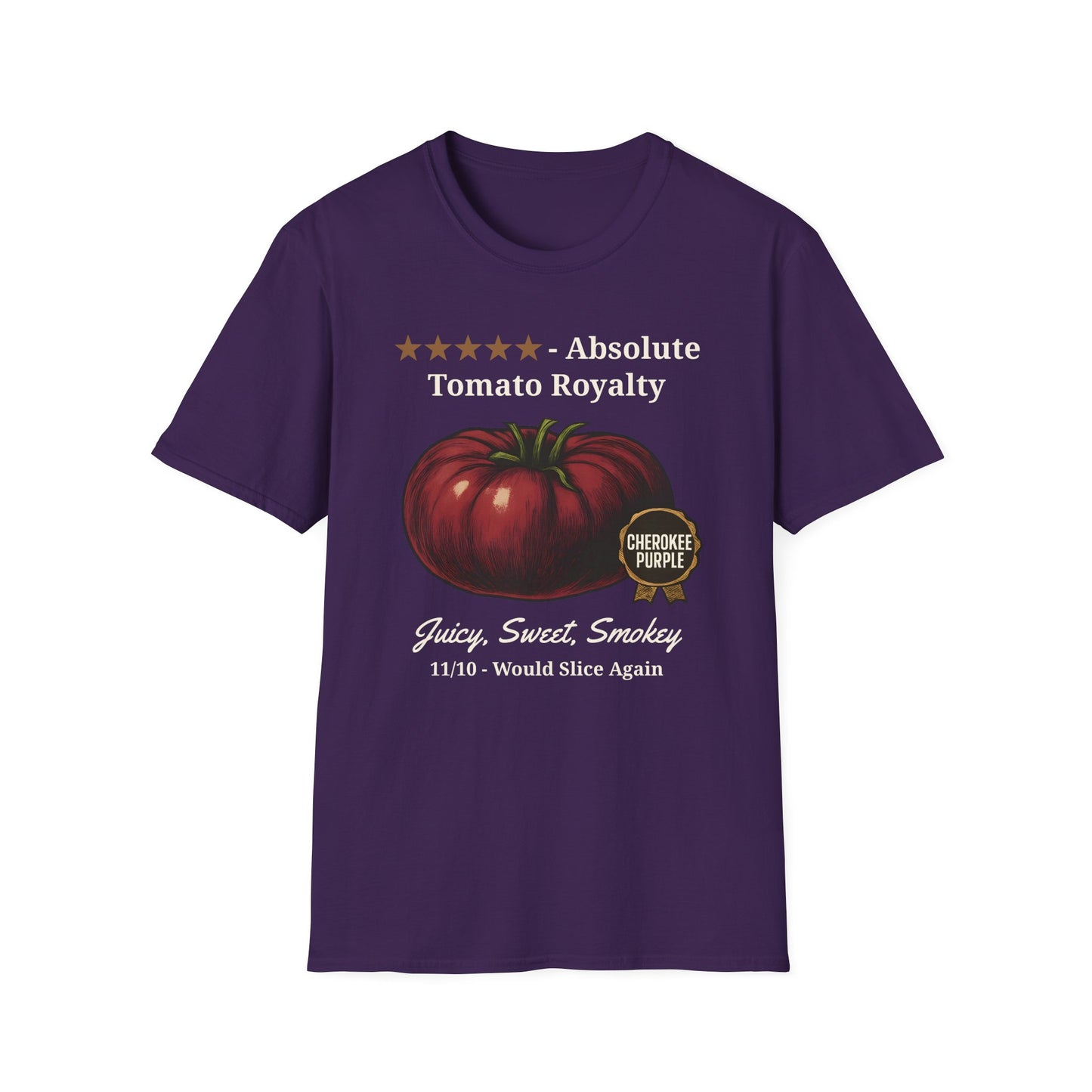 Cherokee Purple Tomato Review T-Shirt