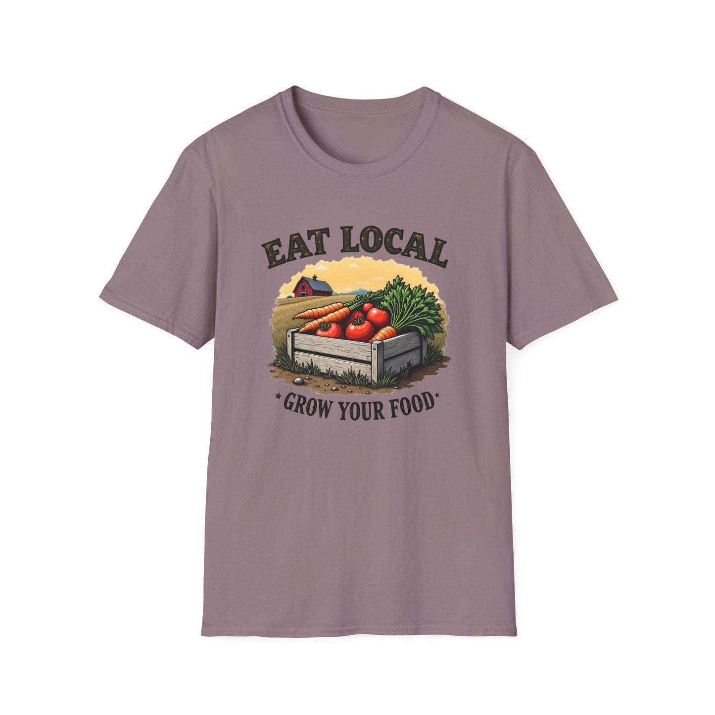 Eat Local Grow Your Food 3 T-Shirt