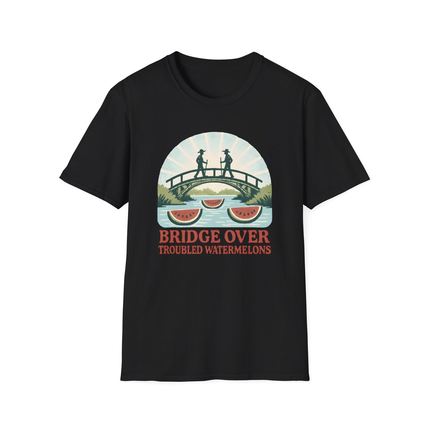 Bridge Over Troubled Watermelons T-Shirt