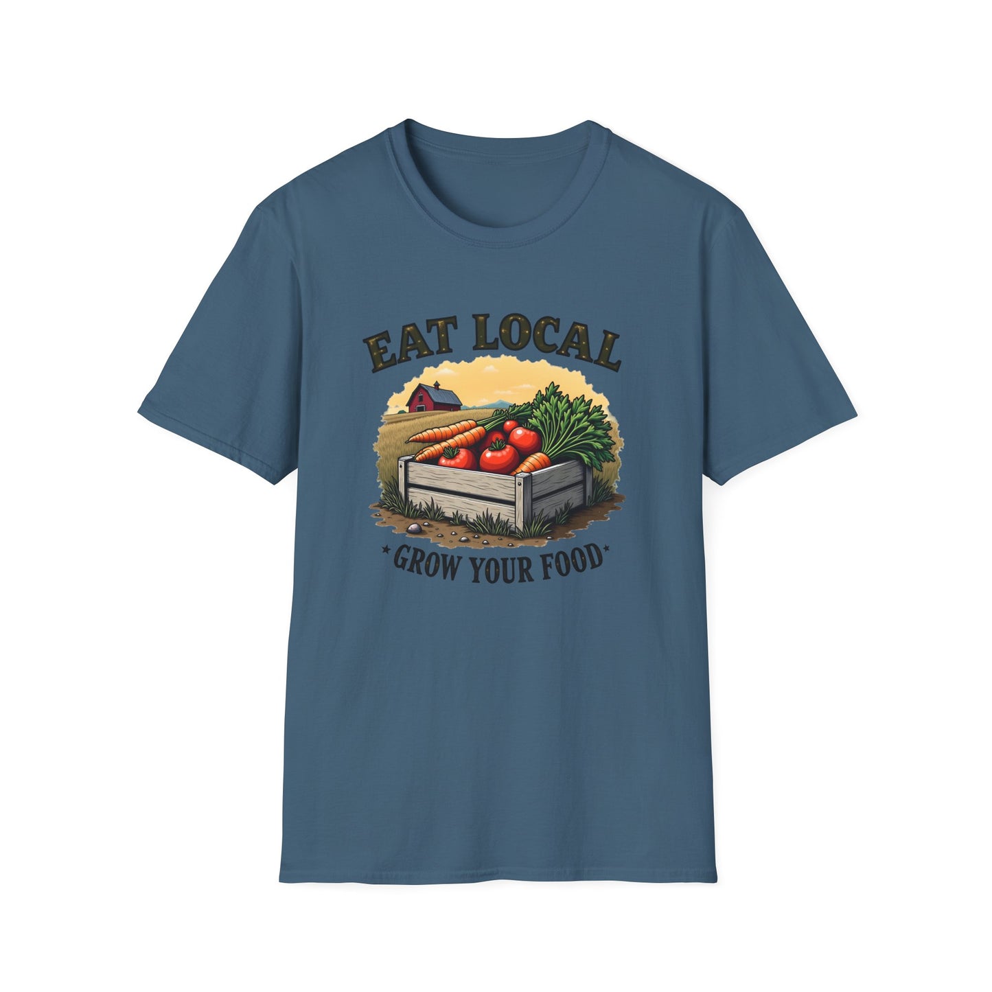 Eat Local Grow Your Food 3 T-Shirt