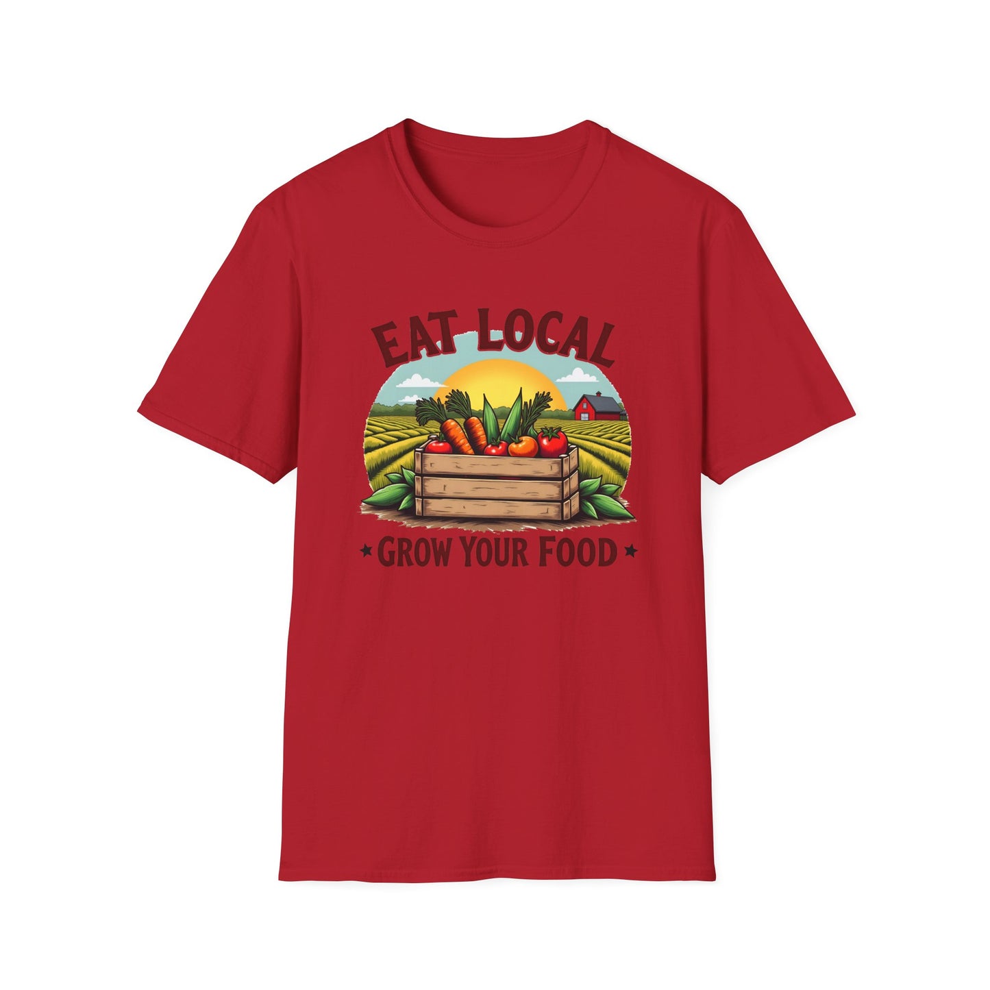 Eat Local Grow Your Food 2 T-Shirt