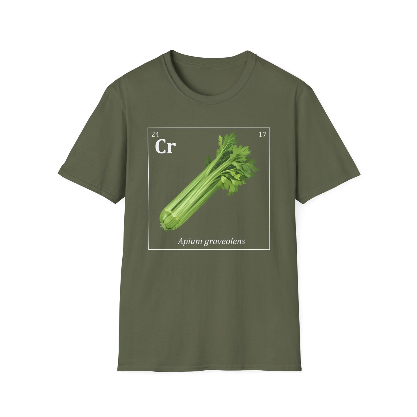 Periodic Table of Vegetables - Celery T-Shirt