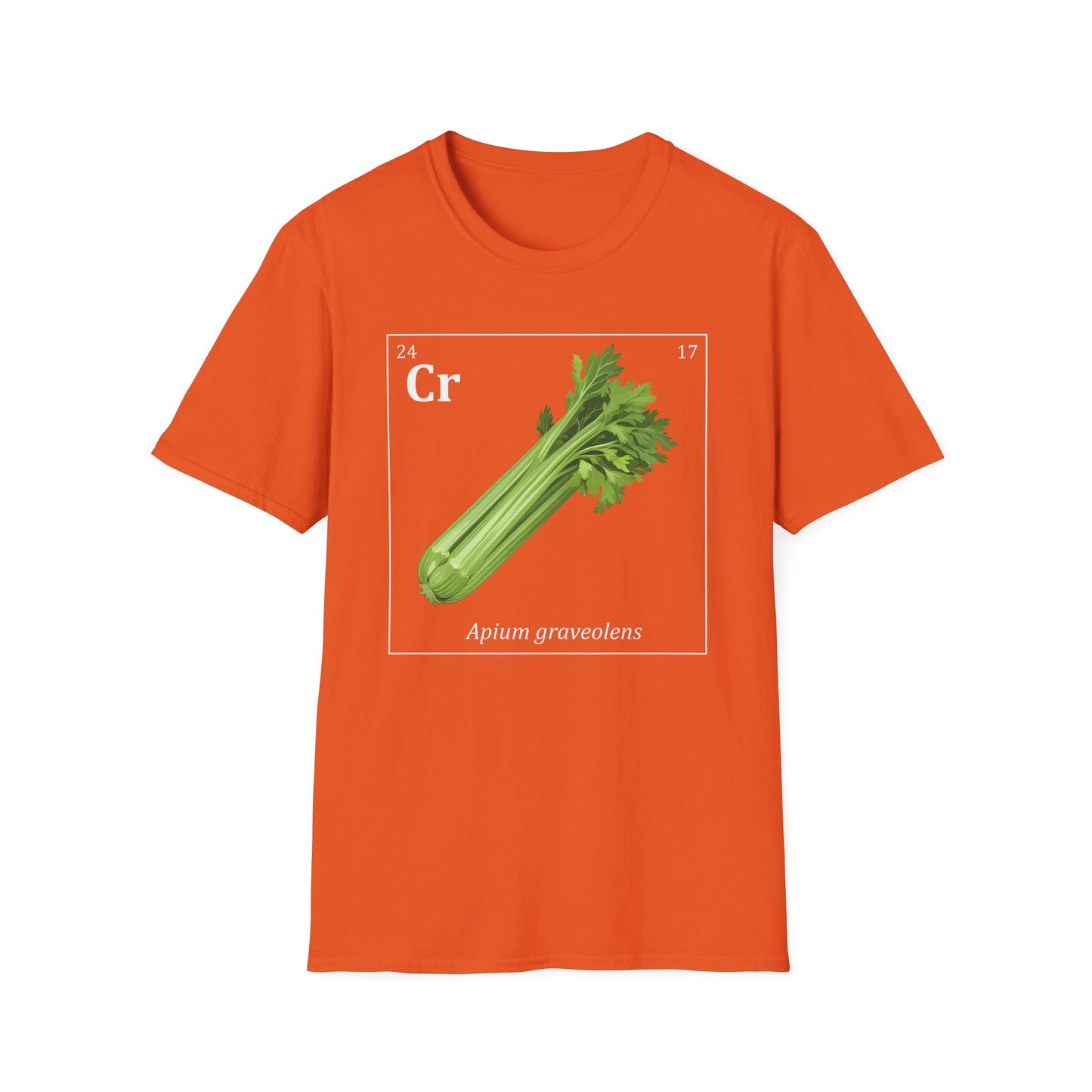 Periodic Table of Vegetables - Celery T-Shirt
