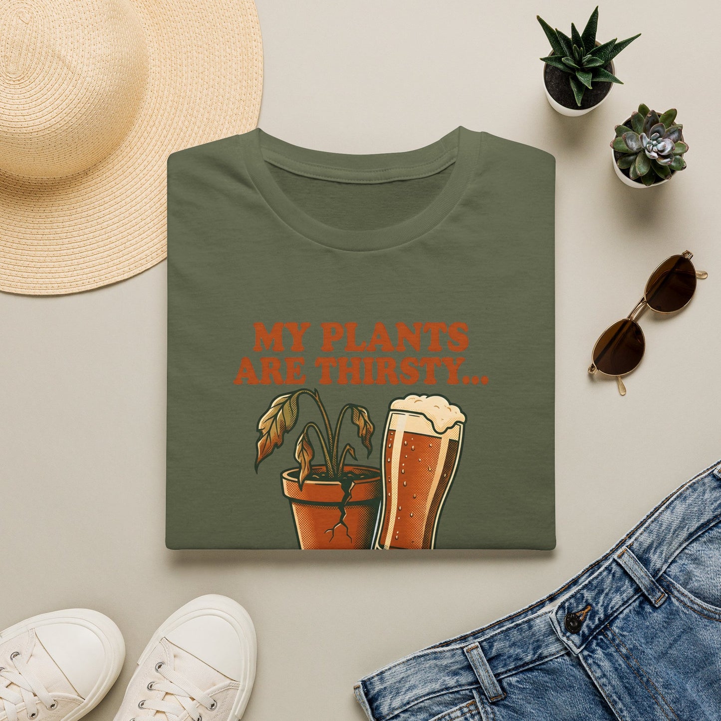 My Plants Are Thirsty T-Shirt