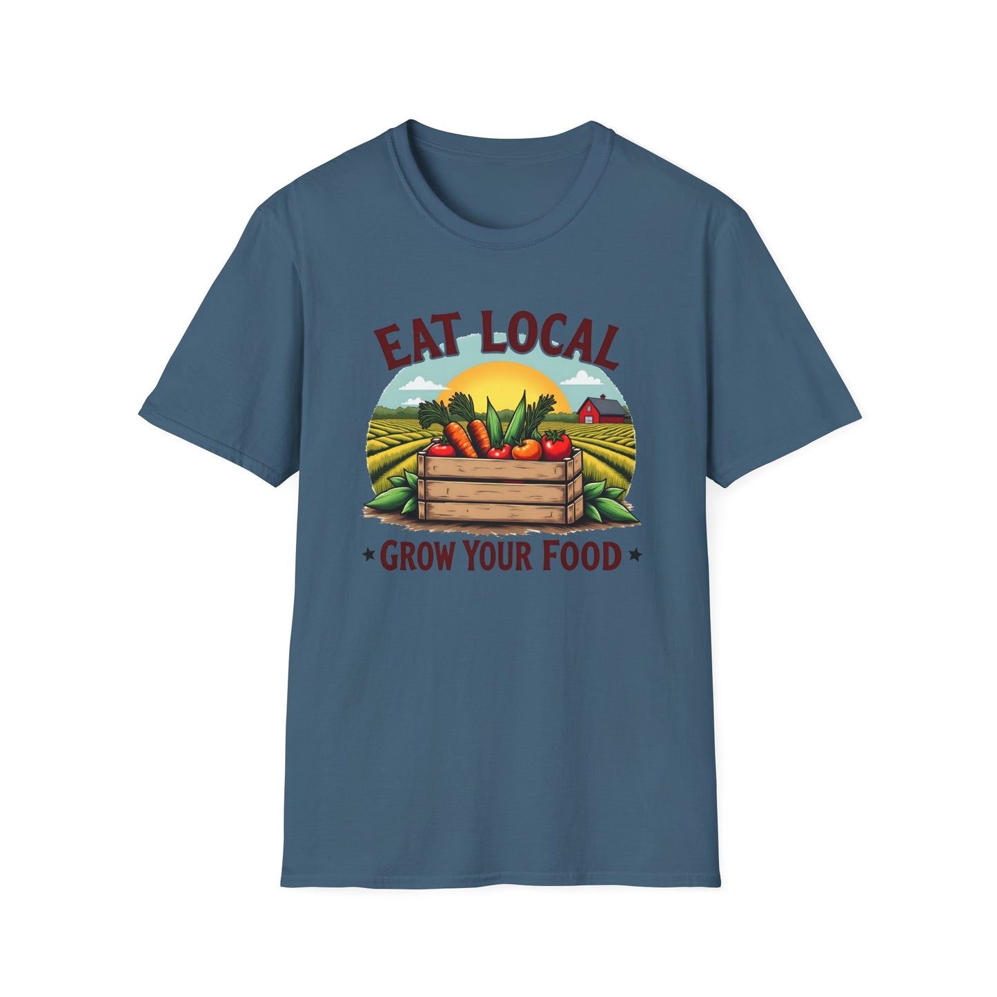 Eat Local Grow Your Food 2 T-Shirt