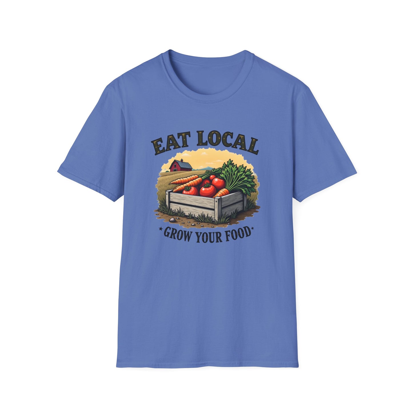 Eat Local Grow Your Food 3 T-Shirt