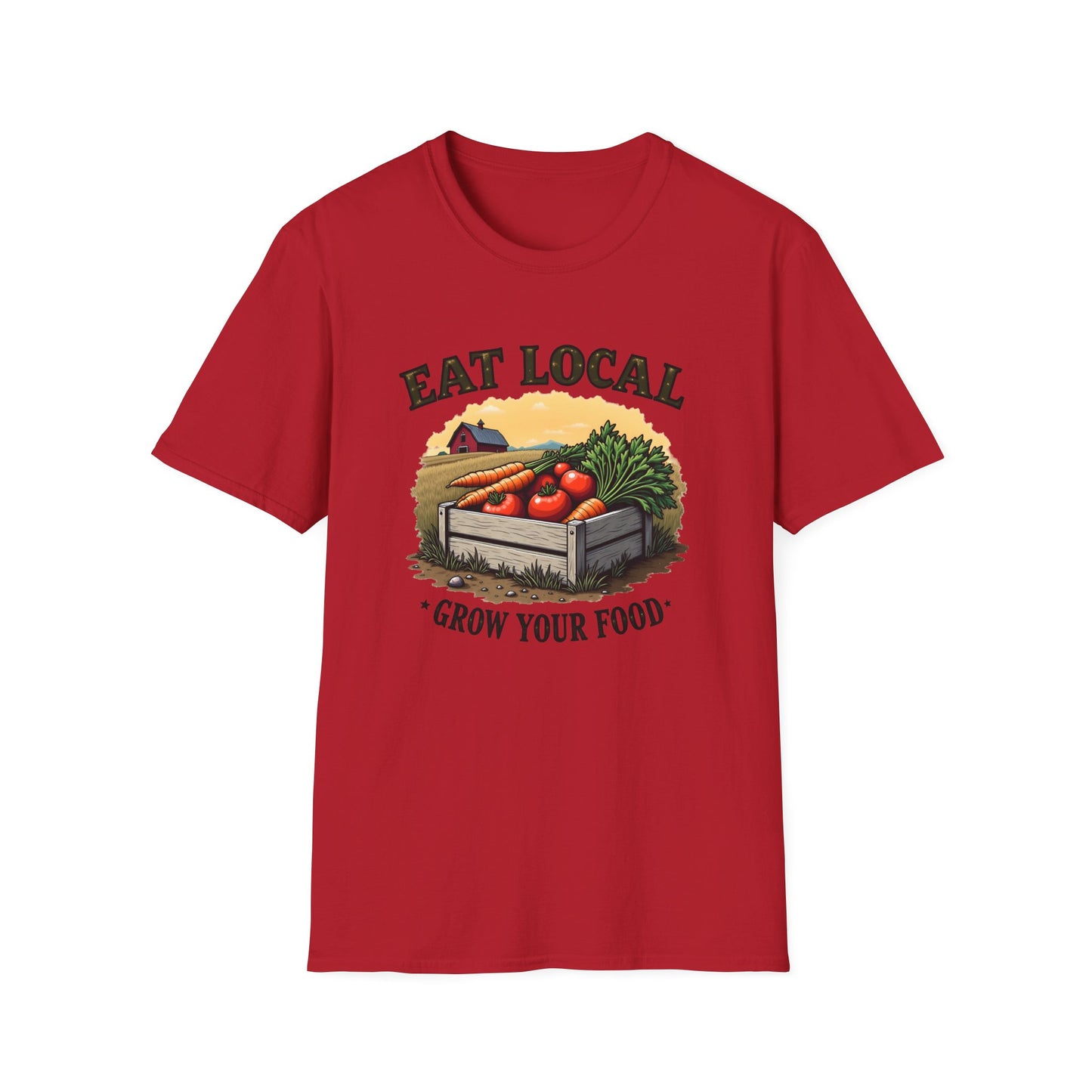Eat Local Grow Your Food 3 T-Shirt