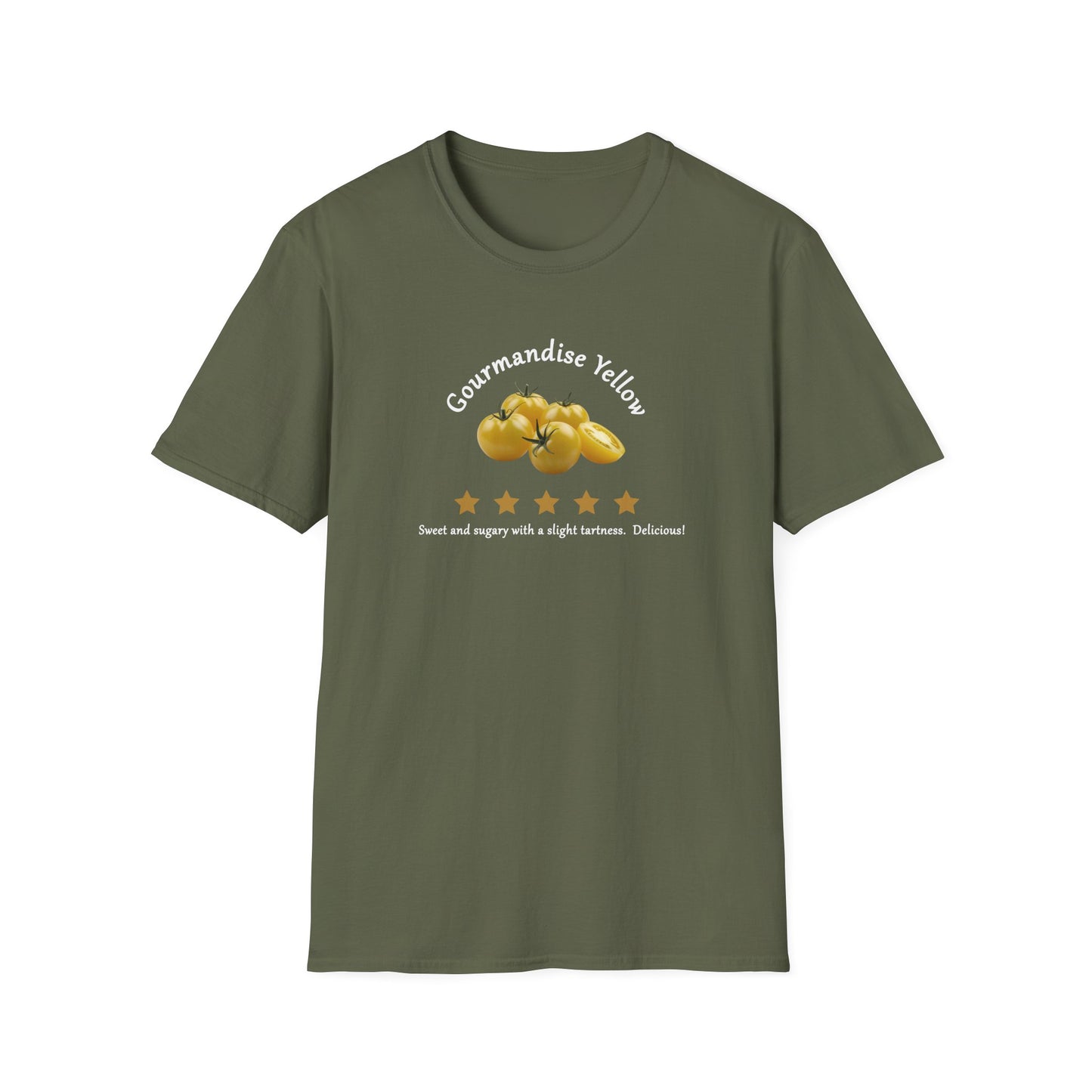 Gourmandise Yellow Tomato Review T-Shirt