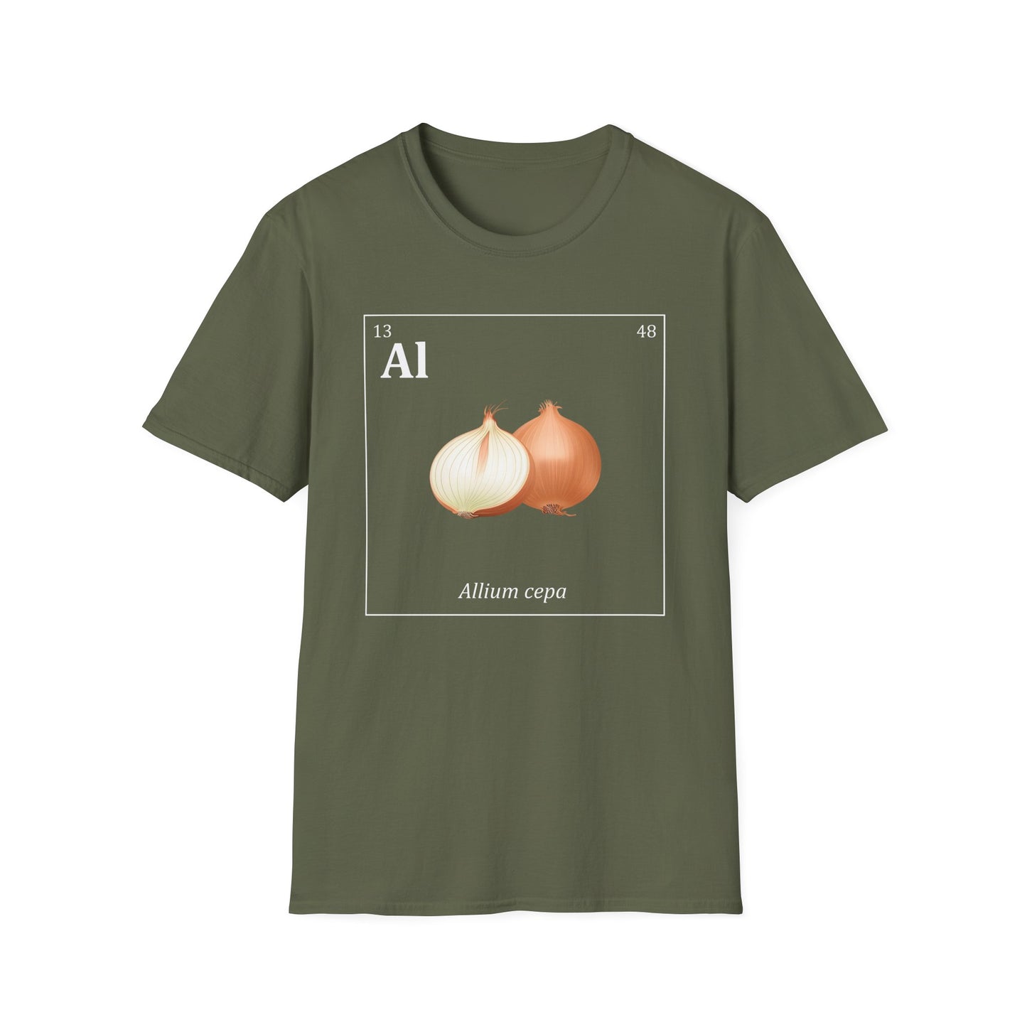 Periodic Table of Vegetables - Onion T-Shirt