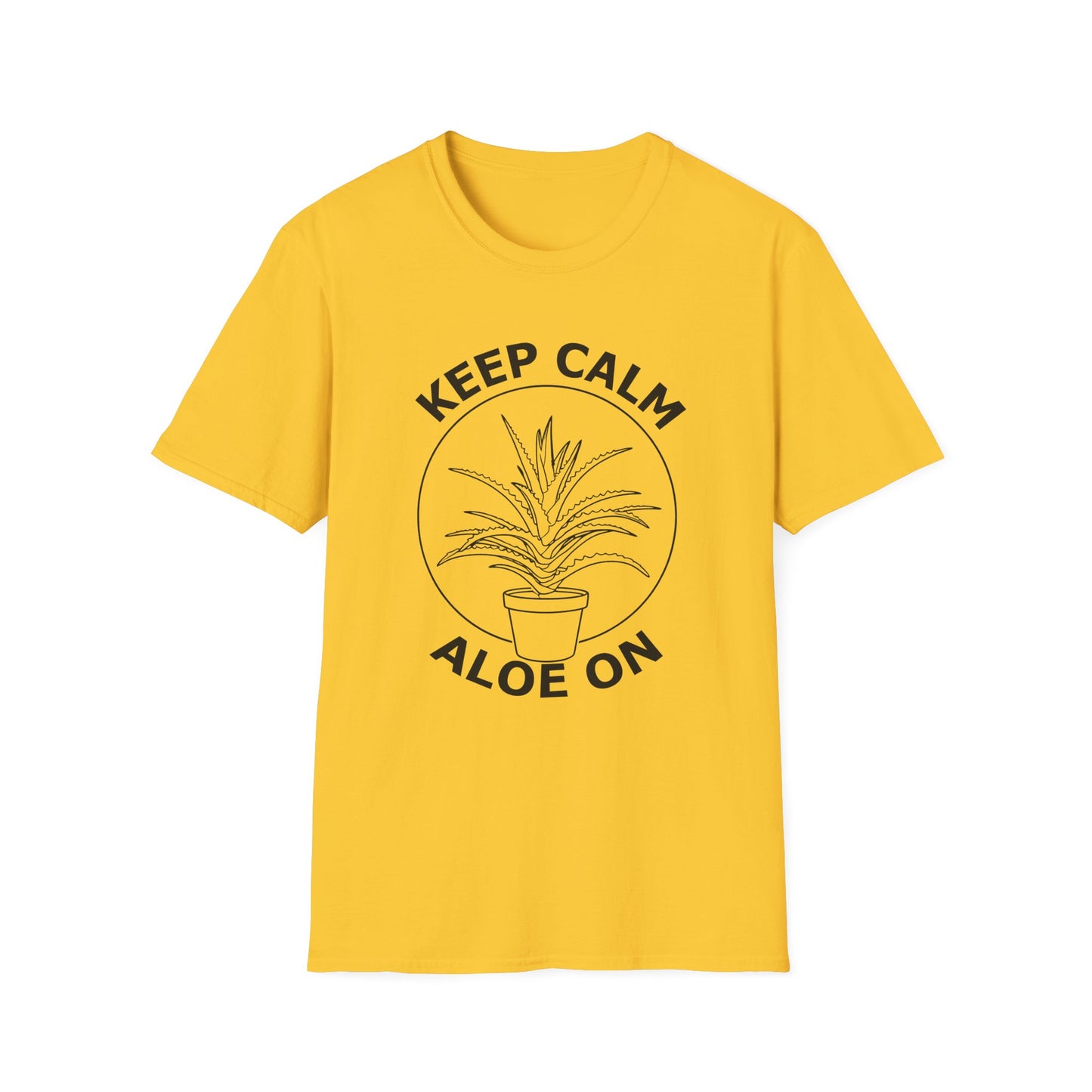 Keep Calm Aloe On T-Shirt