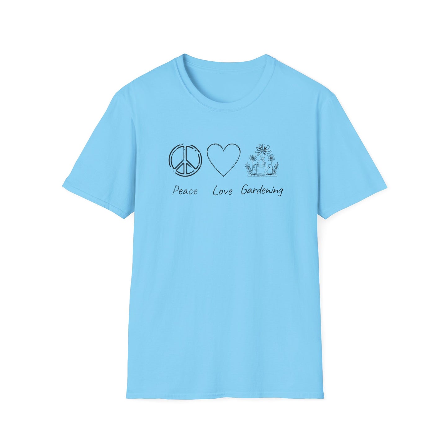 Peace Love Gardening (B) T-Shirt