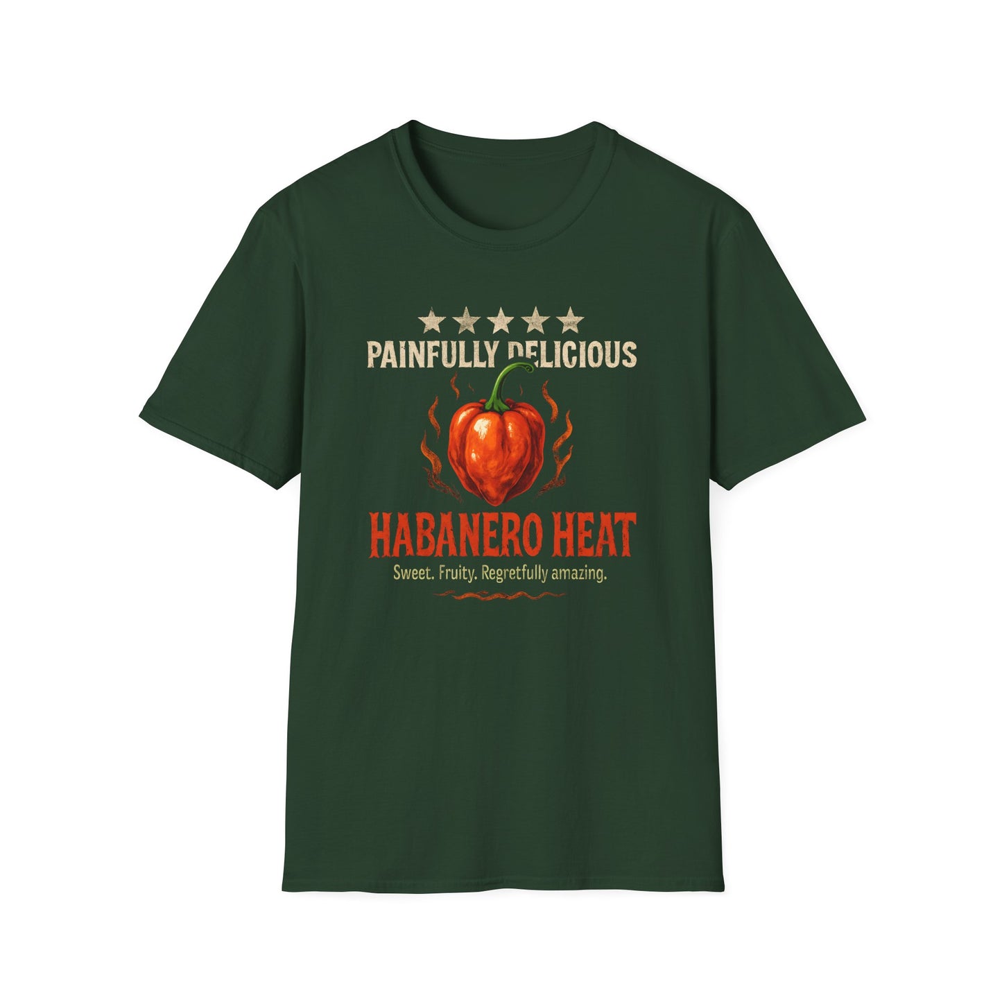Habanero Heat Pepper Review T-Shirt