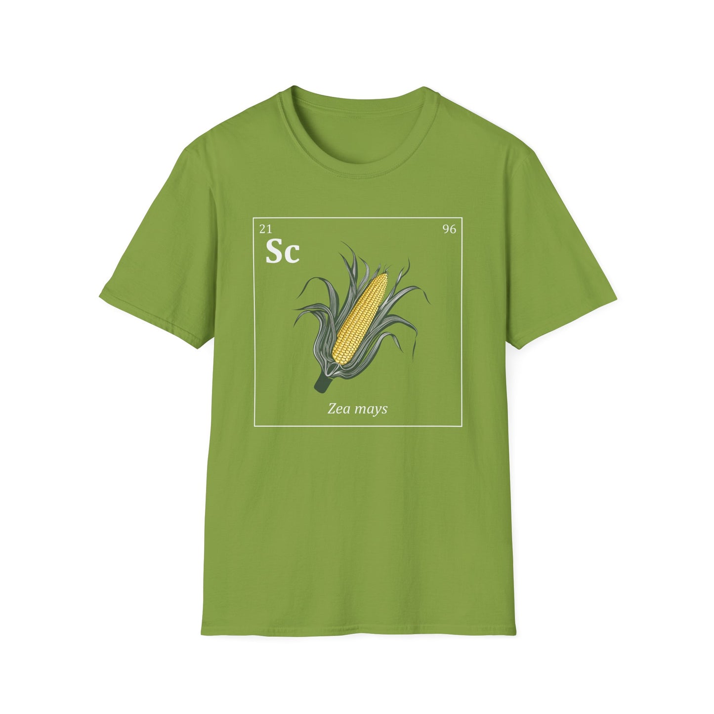 Periodic Table of Vegetables - Sweet Corn T-Shirt