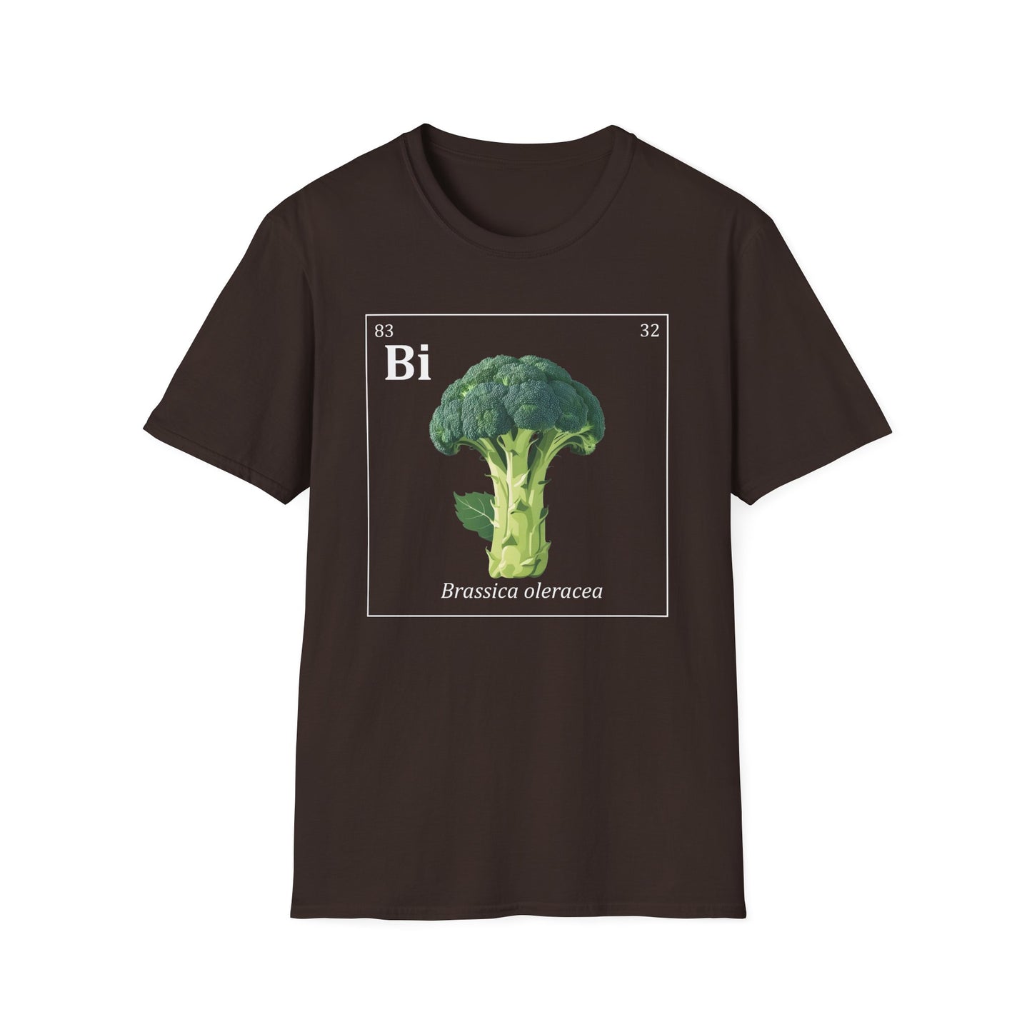 Periodic Table of Vegetables - Broccoli T-Shirt