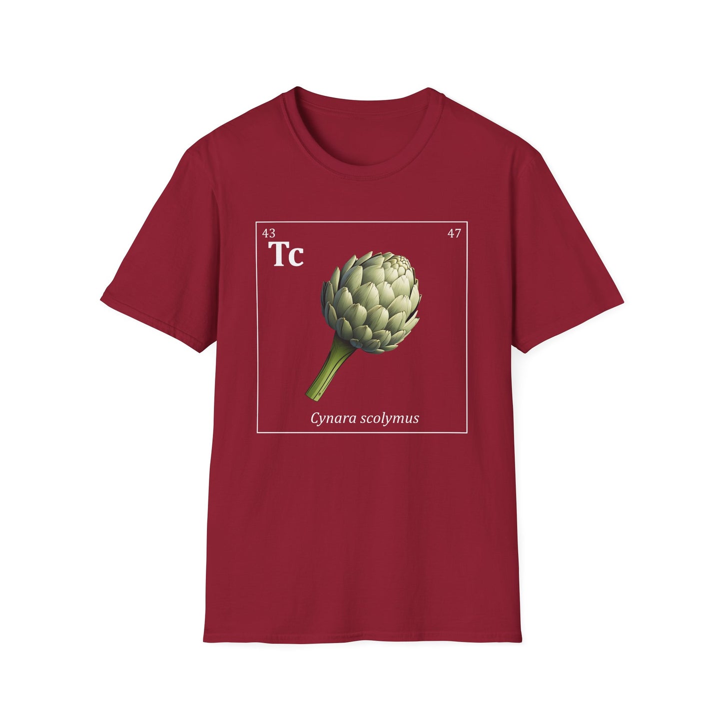 Periodic Table of Vegetables - Artichoke T-Shirt