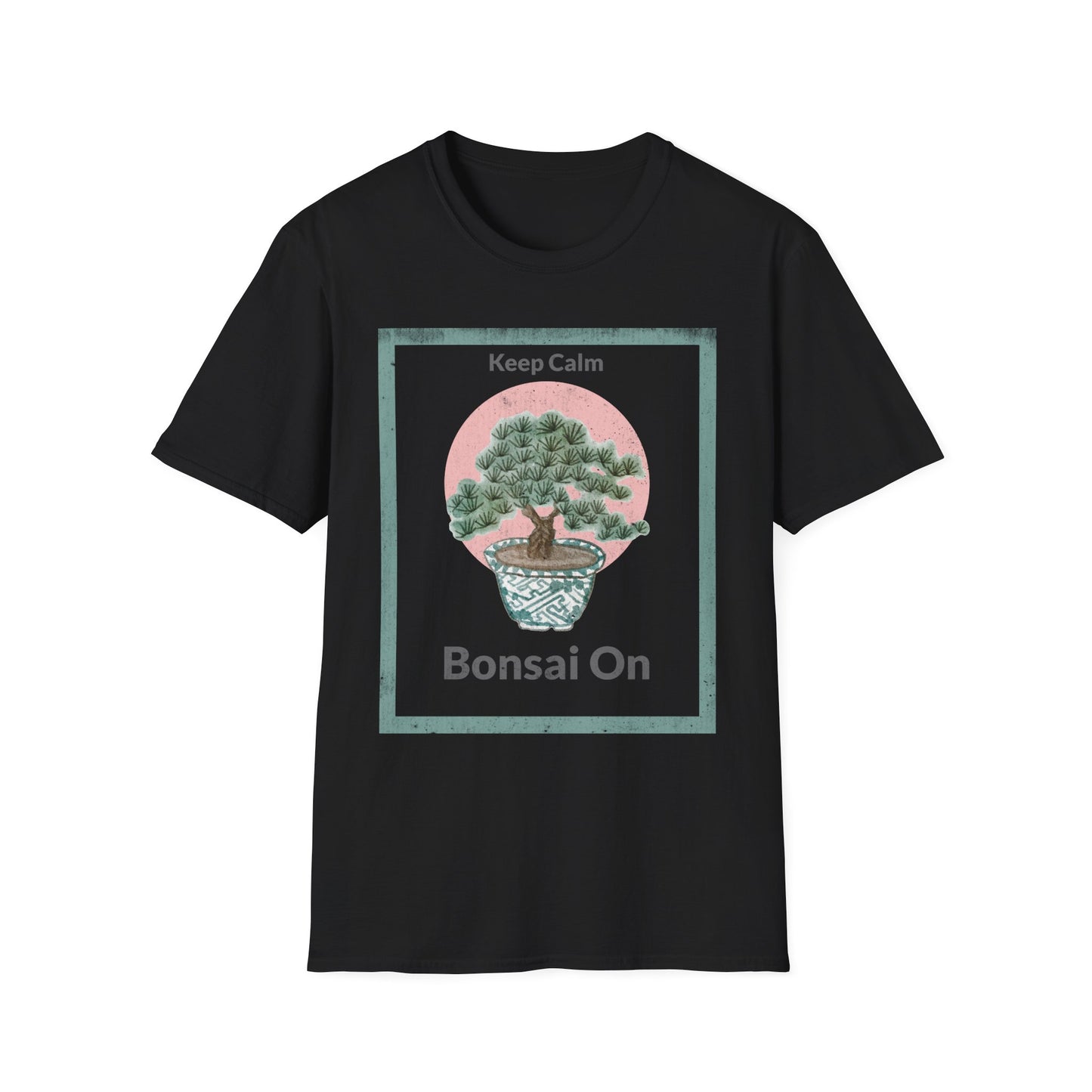 Keep Calm Bonsai On T-Shirt