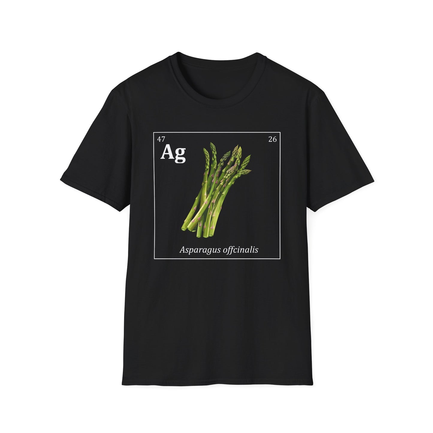 Periodic Table of Vegetables - Asparagus T-Shirt
