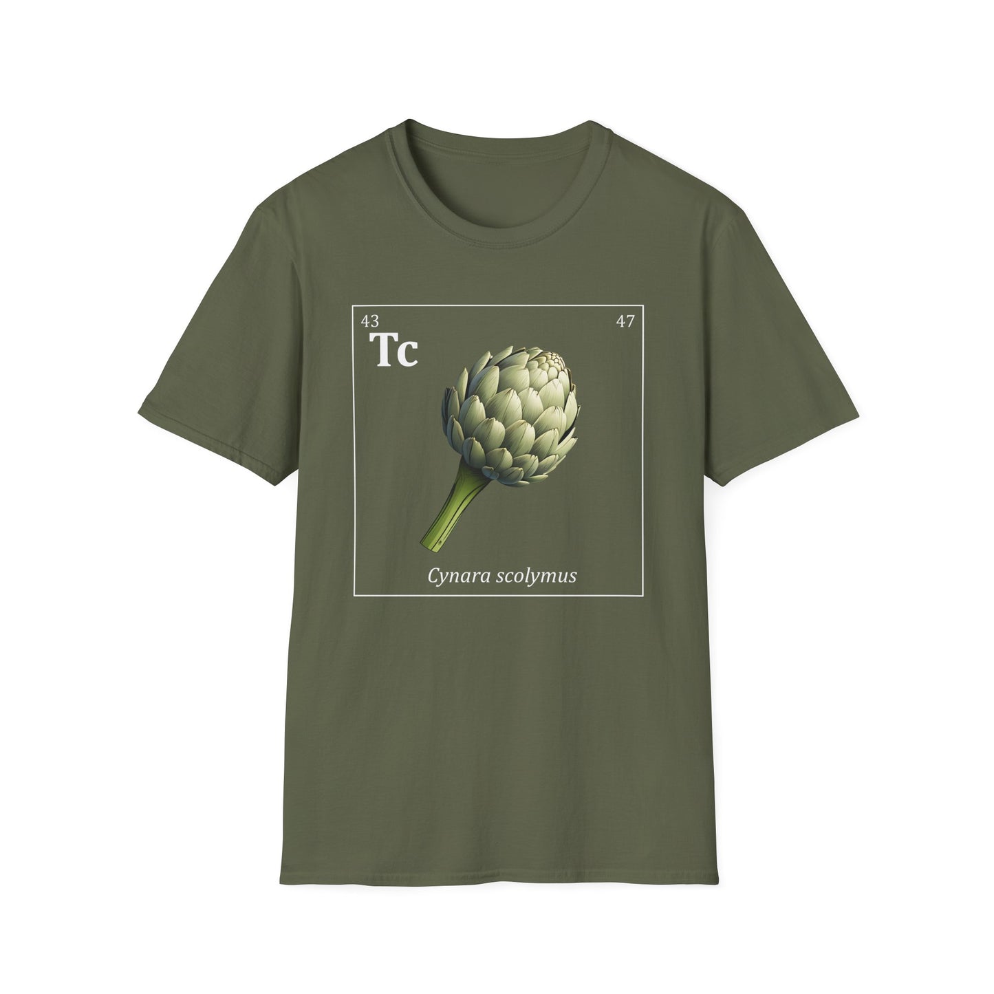 Periodic Table of Vegetables - Artichoke T-Shirt