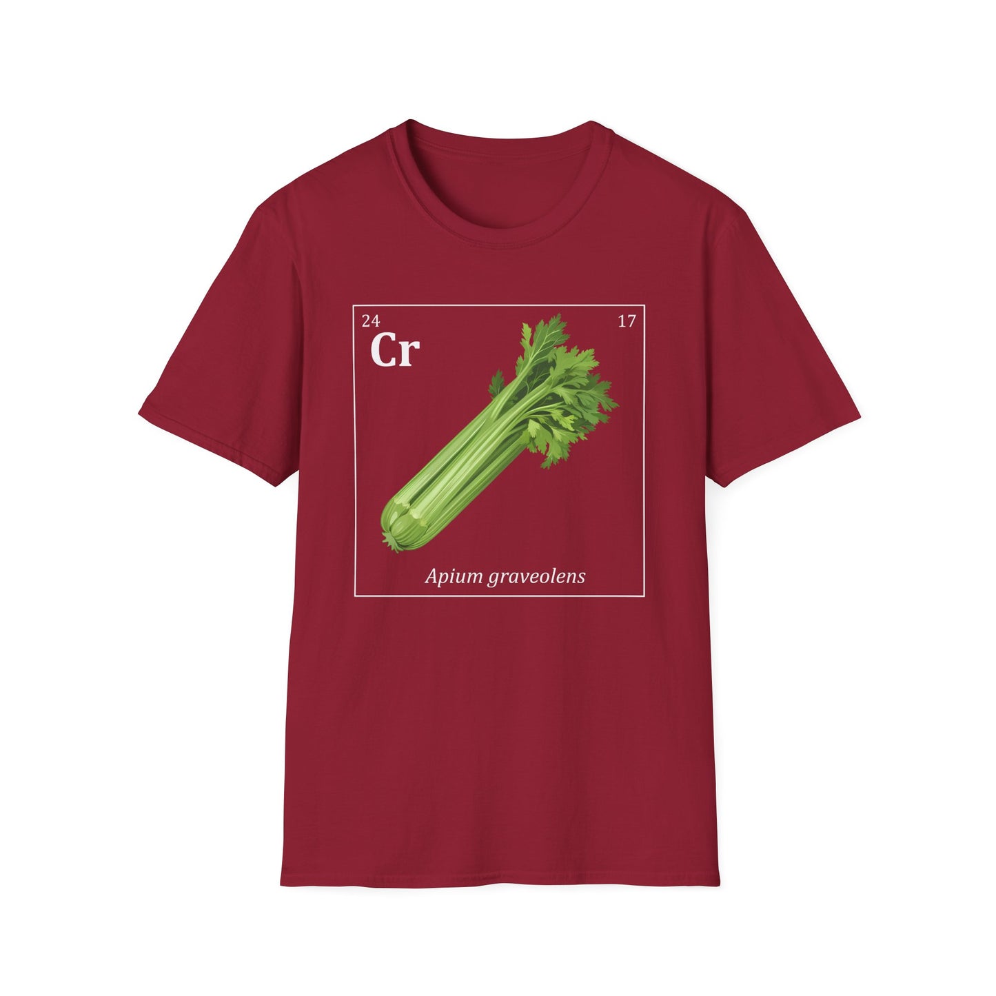 Periodic Table of Vegetables - Celery T-Shirt