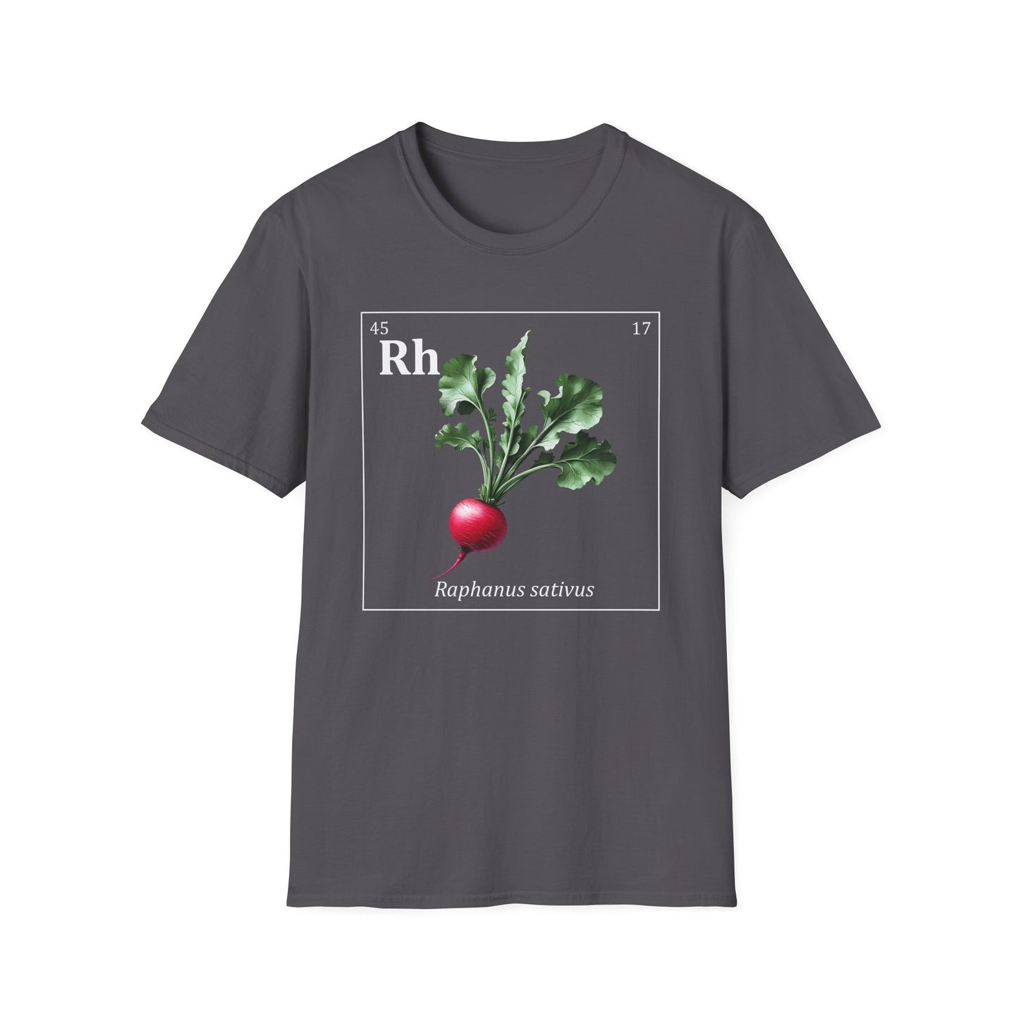 Periodic Table of Vegetables - Radish T-Shirt