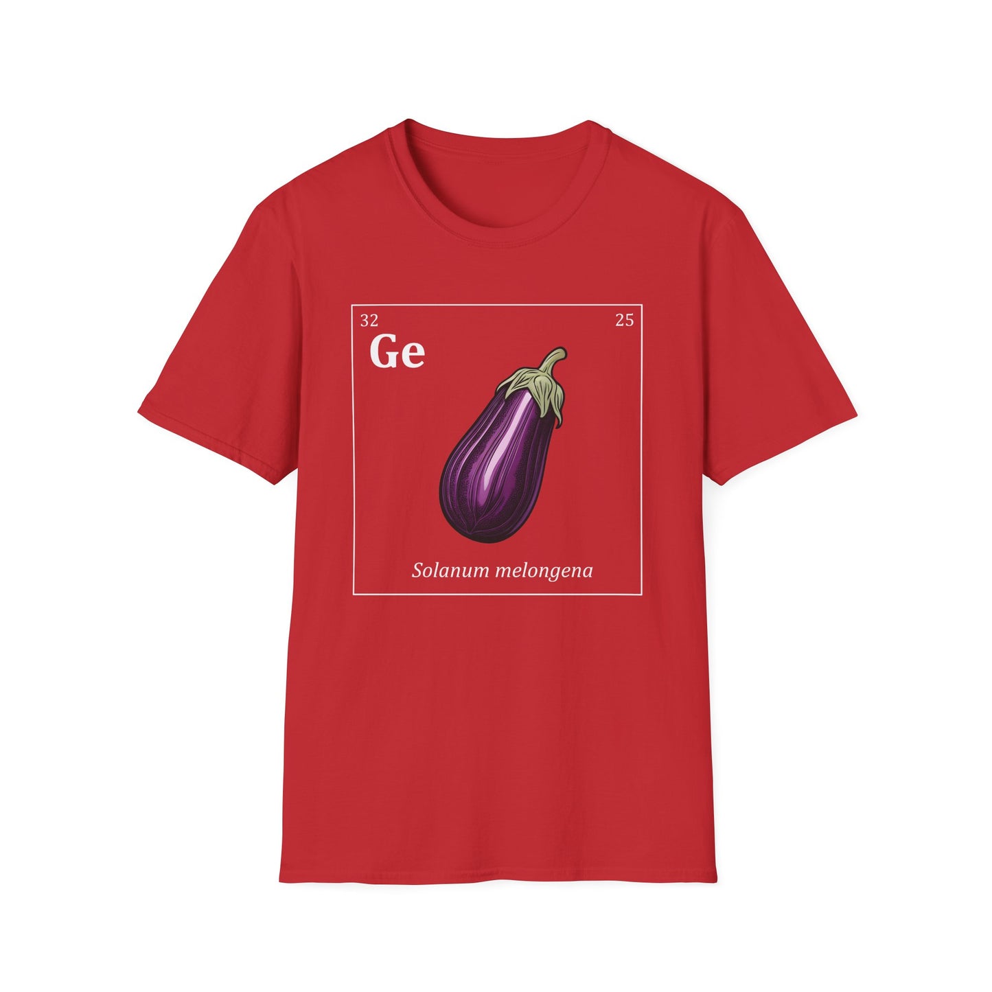 Periodic Table of Vegetables - Eggplant T-Shirt