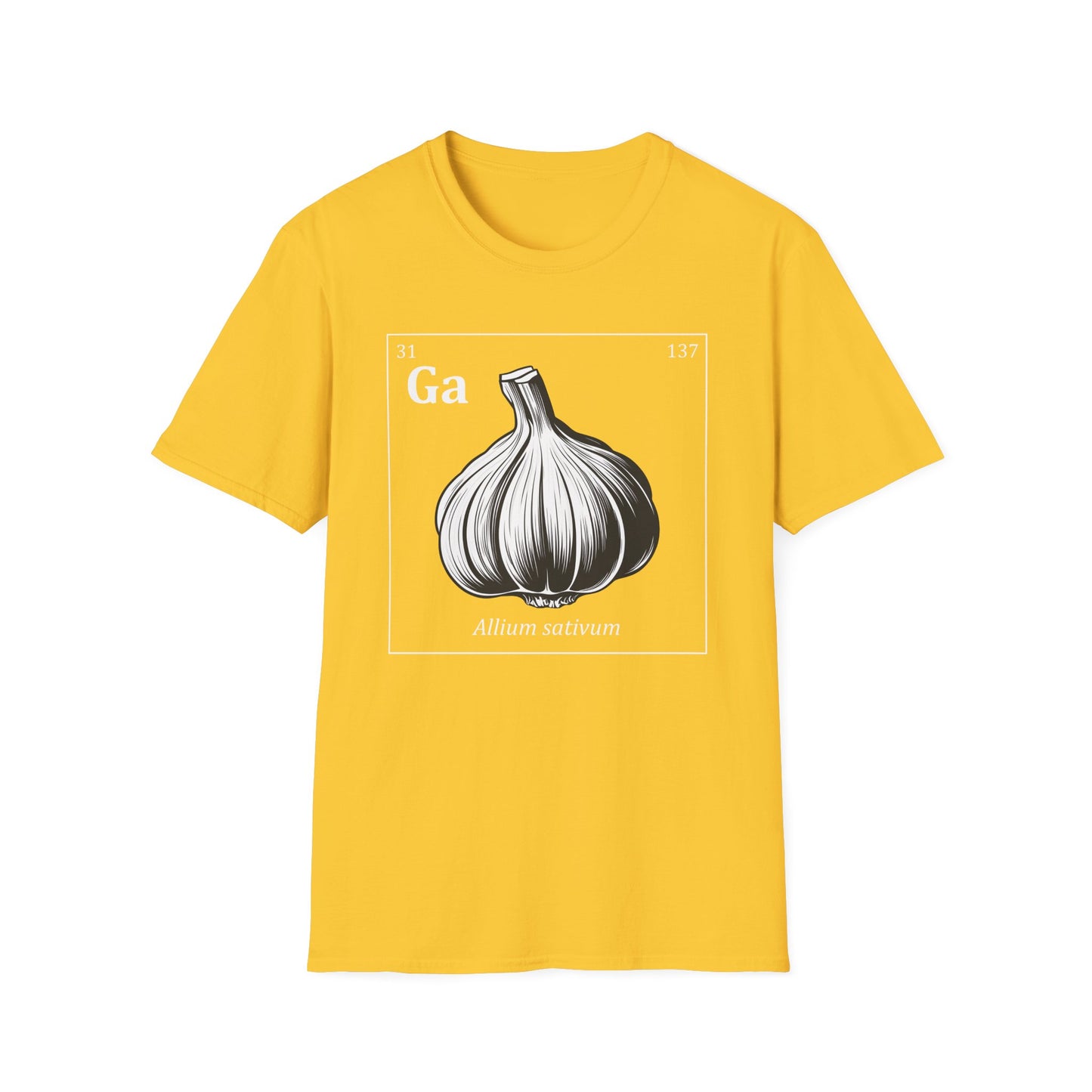 Periodic Table of Vegetables - Garlic T-Shirt