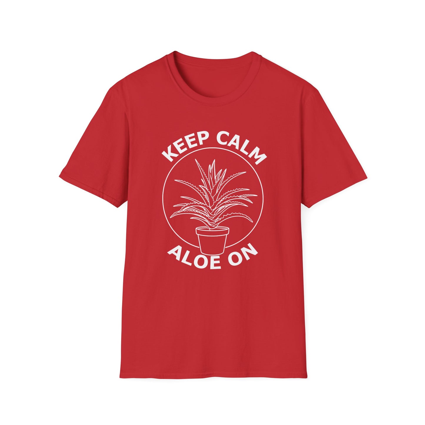 Keep Calm Aloe On (W) T-Shirt