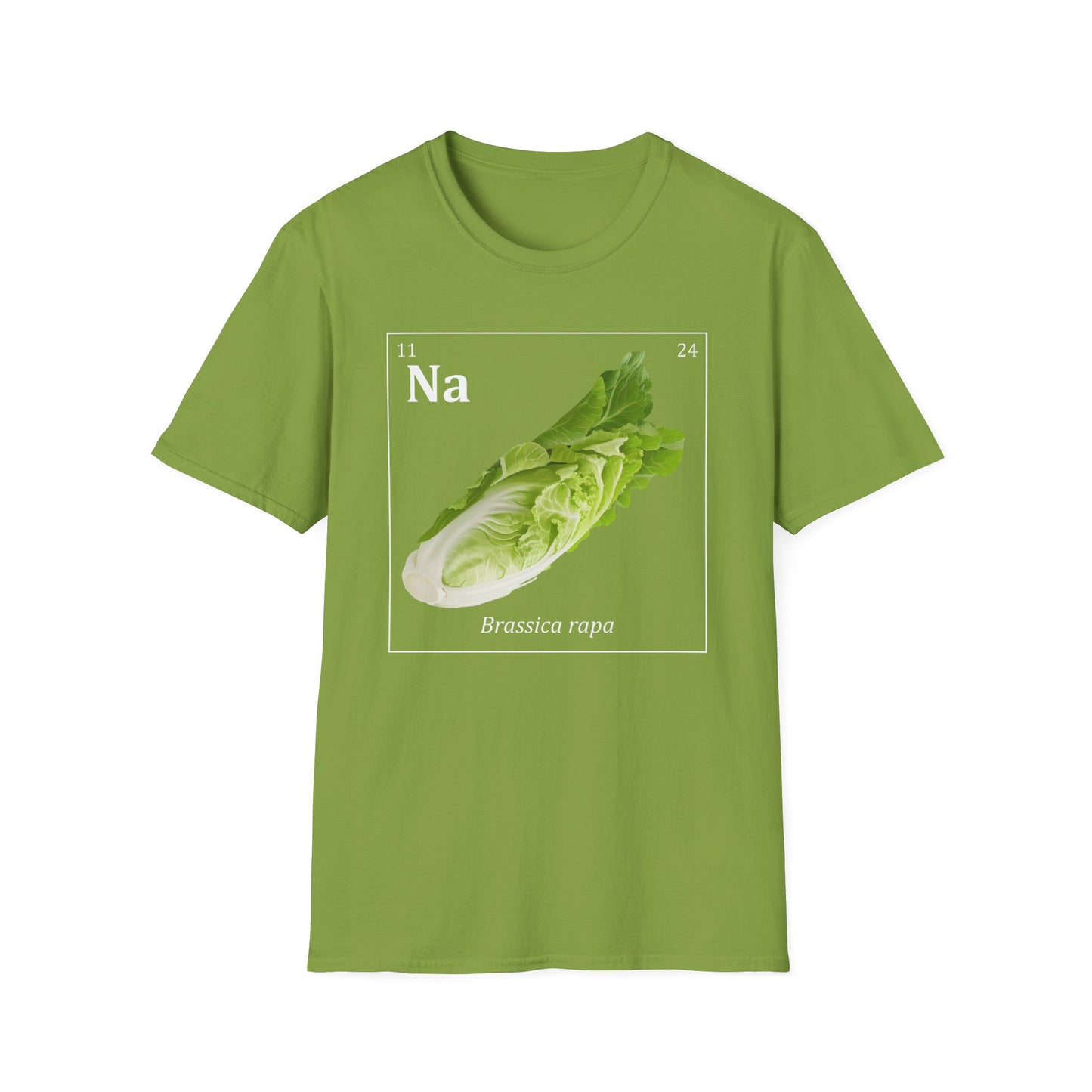Periodic Table of Vegetables - Napa Cabbage T-Shirt