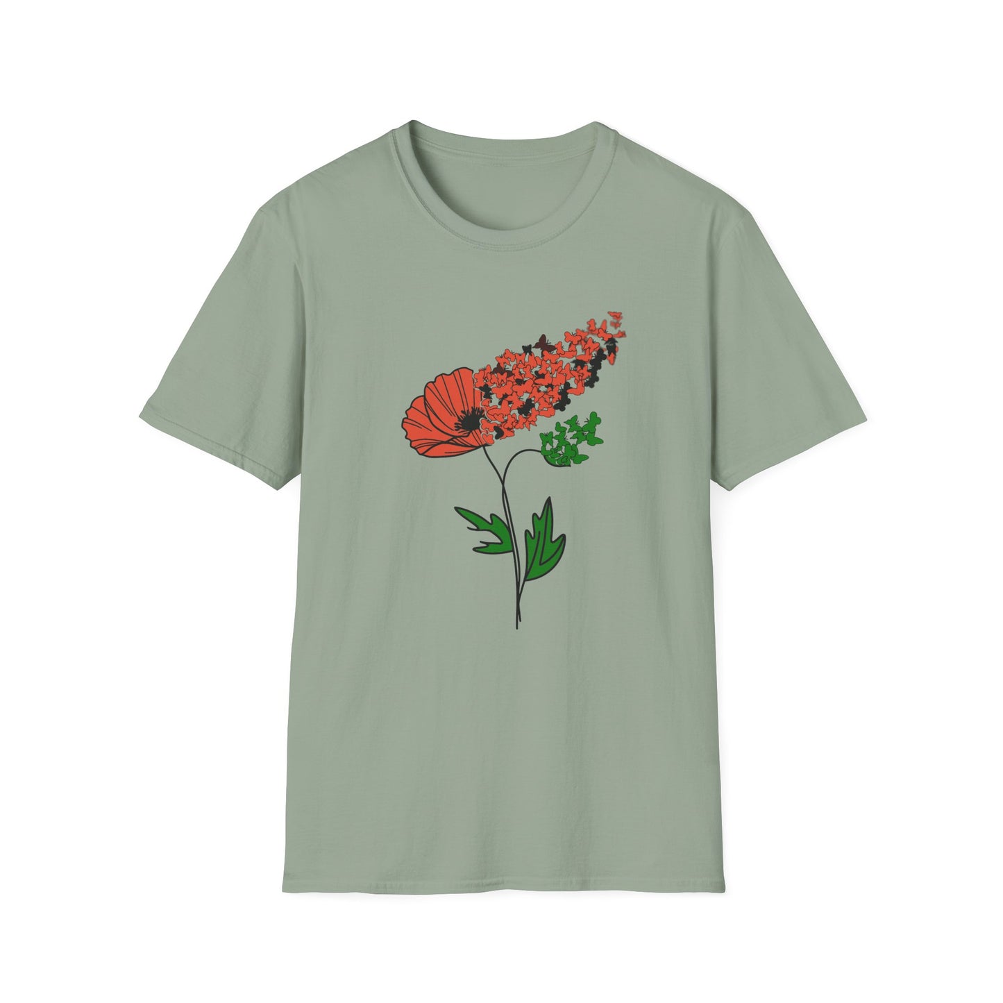 Poppy to Butterfly T-Shirt