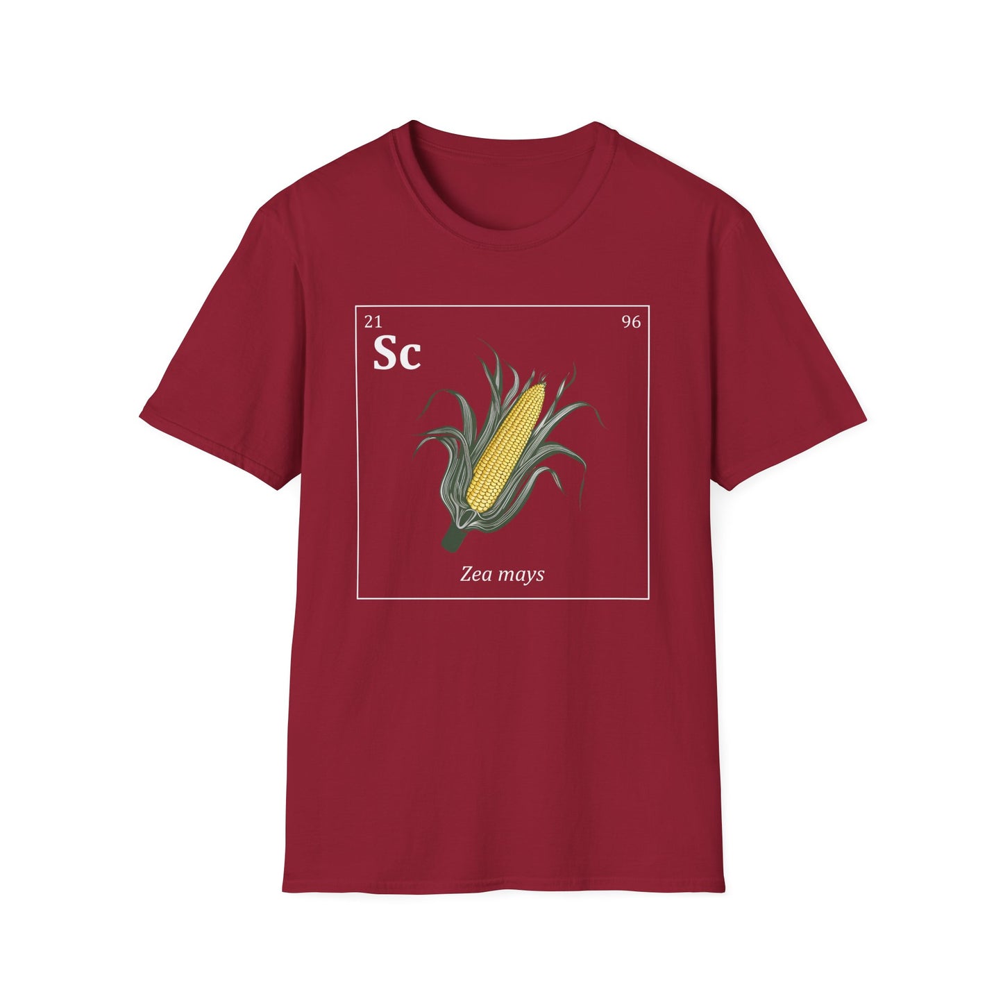 Periodic Table of Vegetables - Sweet Corn T-Shirt