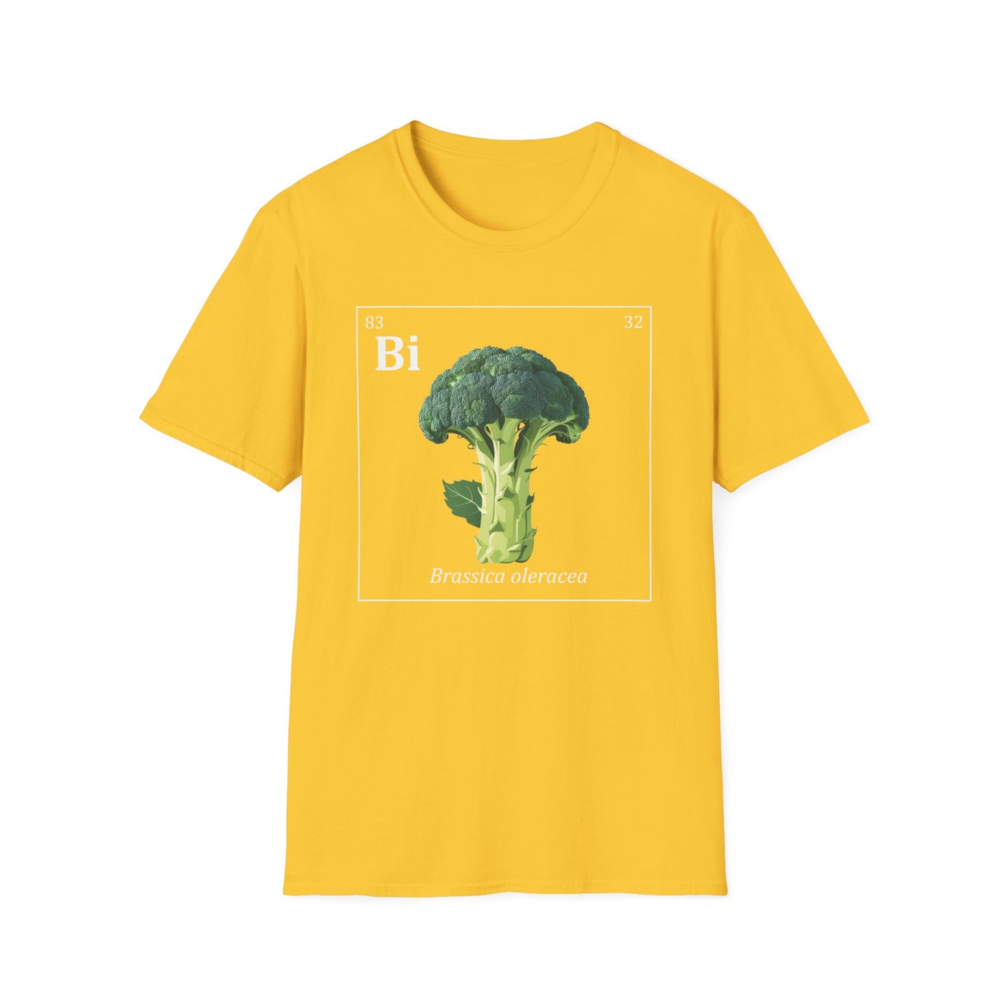 Periodic Table of Vegetables - Broccoli T-Shirt
