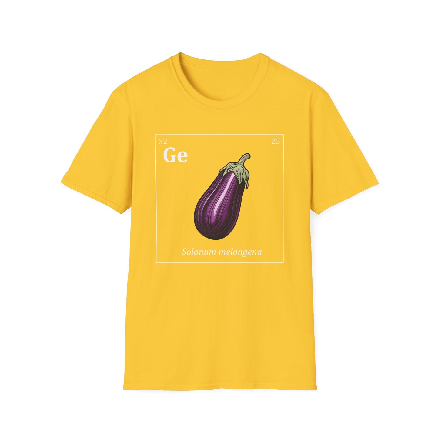 Periodic Table of Vegetables - Eggplant T-Shirt